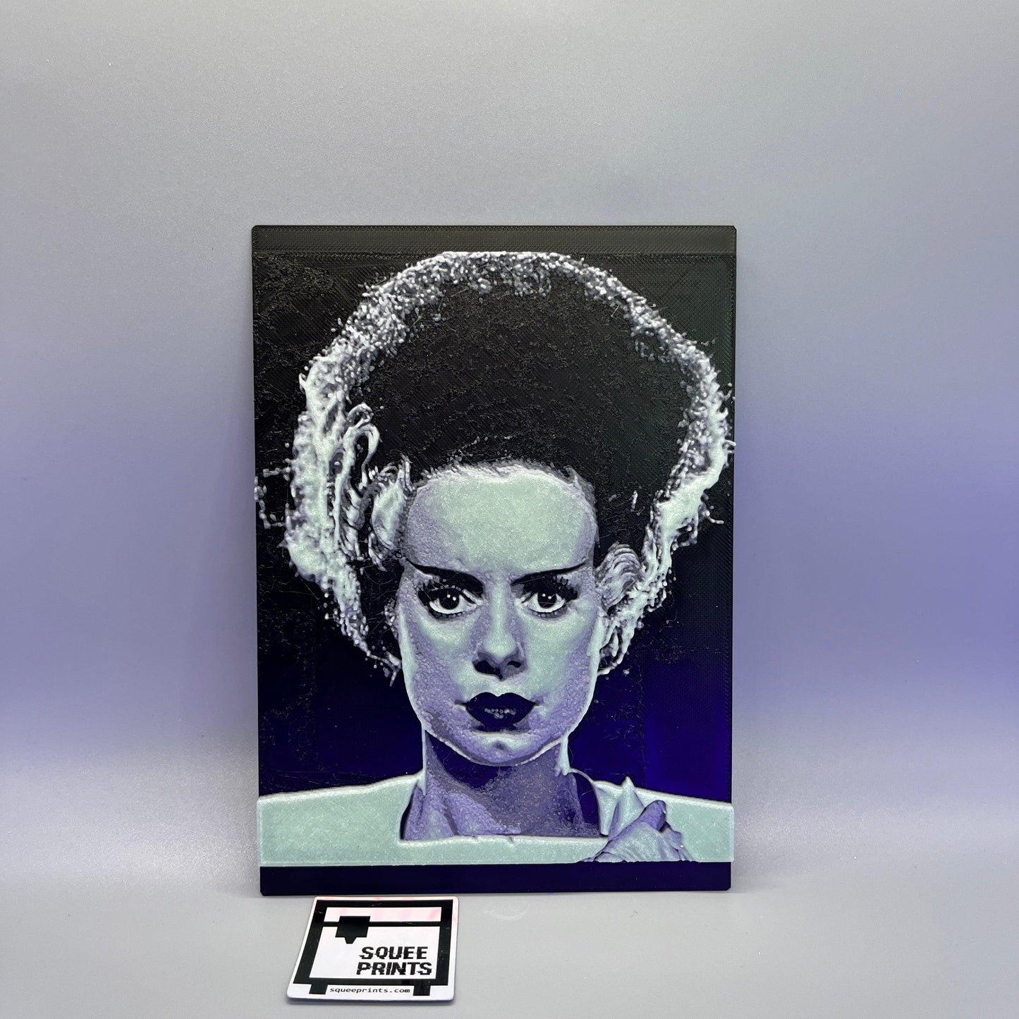 8 Classic Monsters Bundle | 3D Painting | Glow in the Dark - Squee Prints