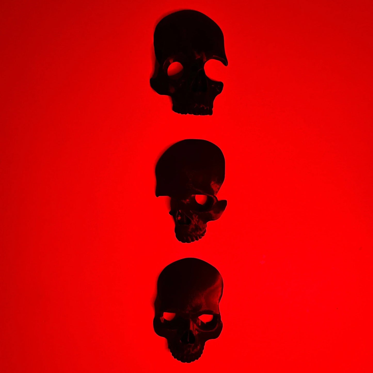 Skull Art | Gothic Wall Decor | 4 Piece - Squee Prints
