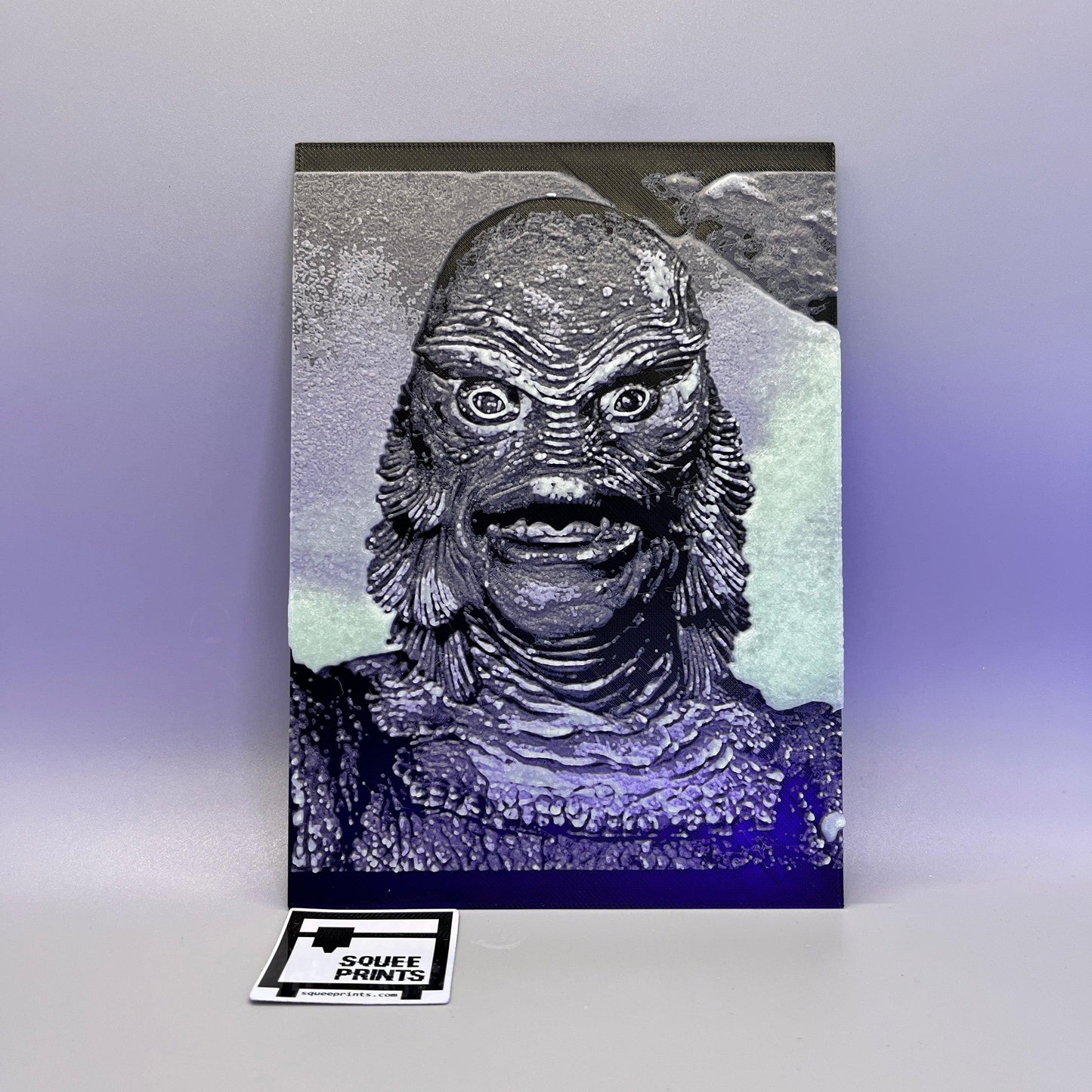 8 Classic Monsters Bundle | 3D Painting | Glow in the Dark - Squee Prints