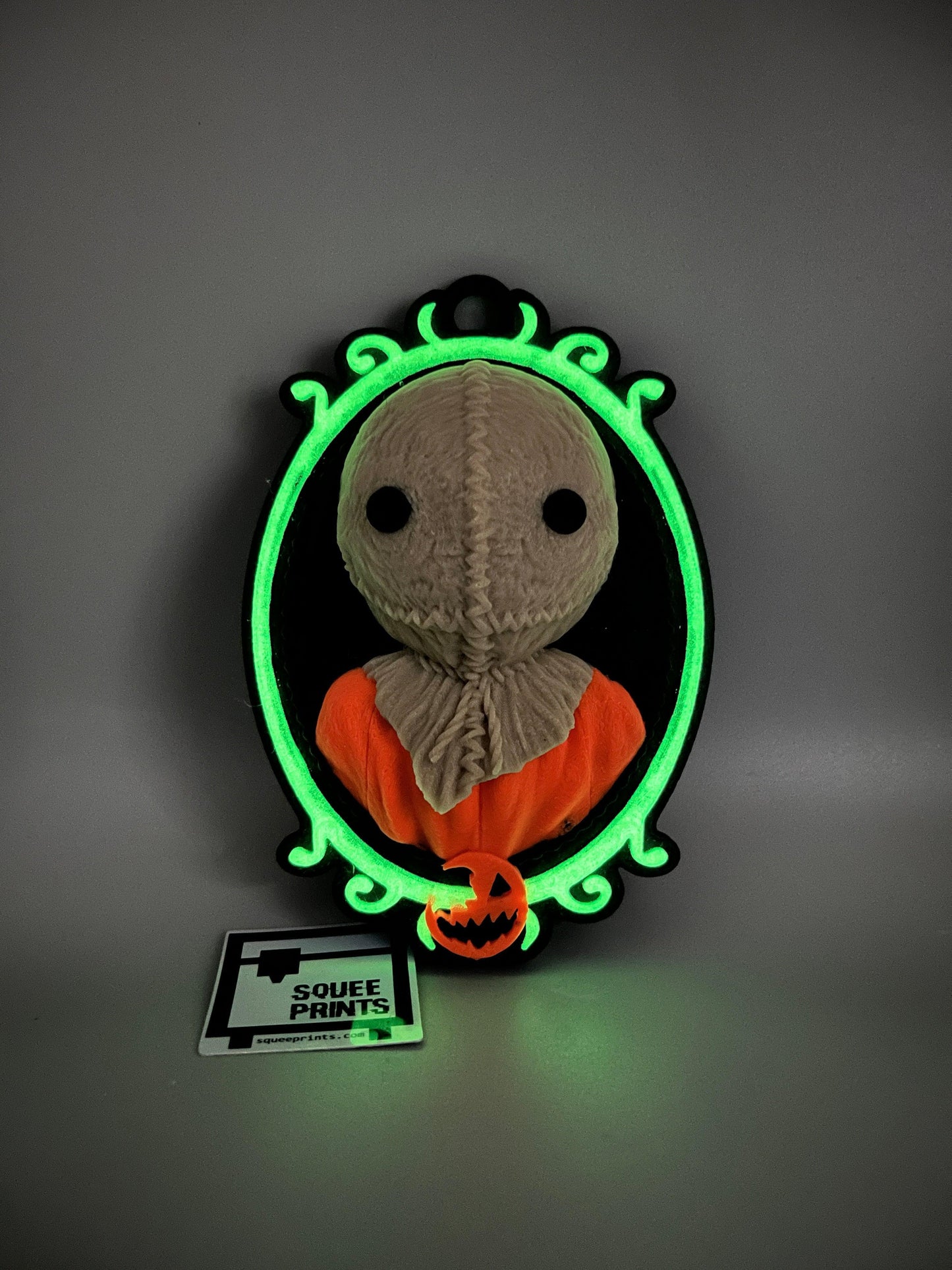 Sam Hain | Wall Plaque | Glow in the Dark - Squee Prints