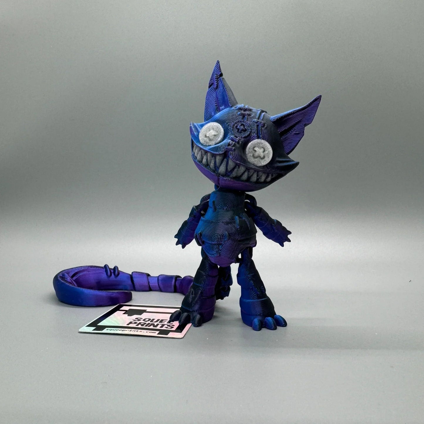 Creepy Cheshire Cat | Alice in Wonderland | Glow in the Dark - Squee Prints