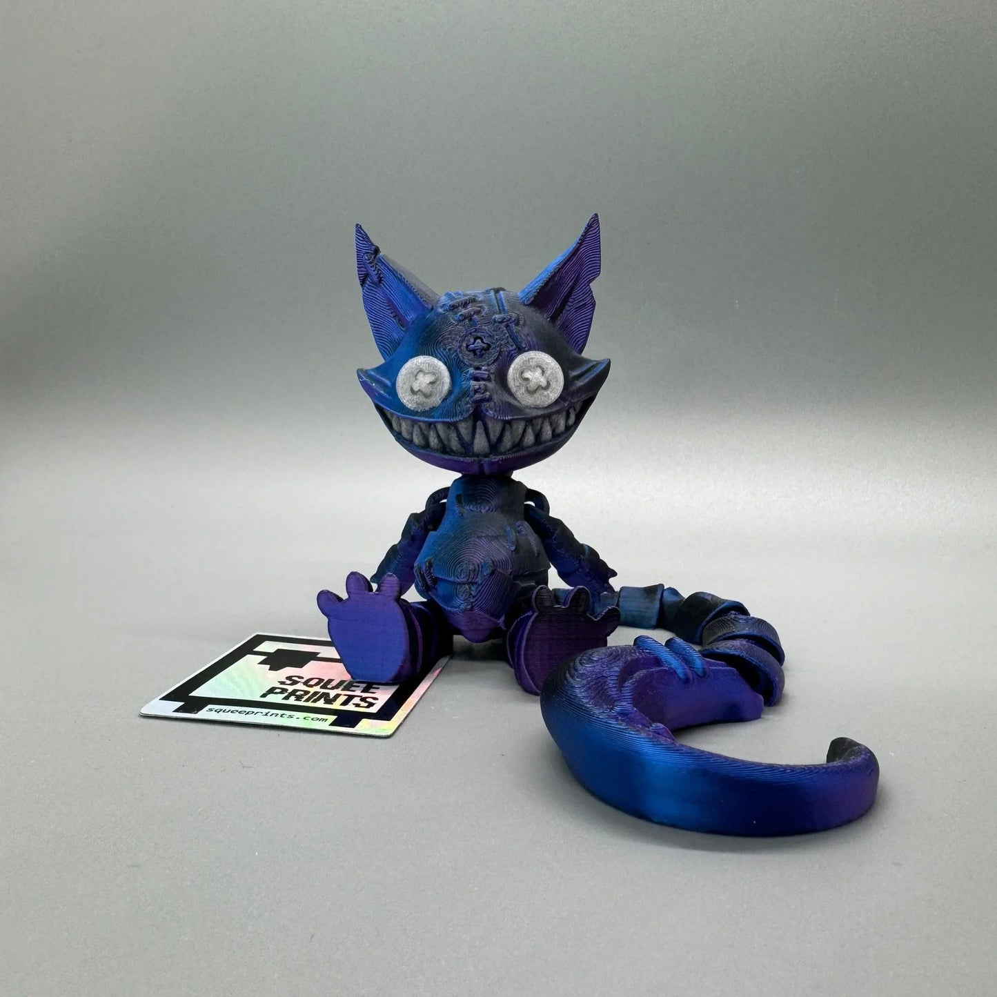 Creepy Cheshire Cat | Alice in Wonderland | Glow in the Dark - Squee Prints