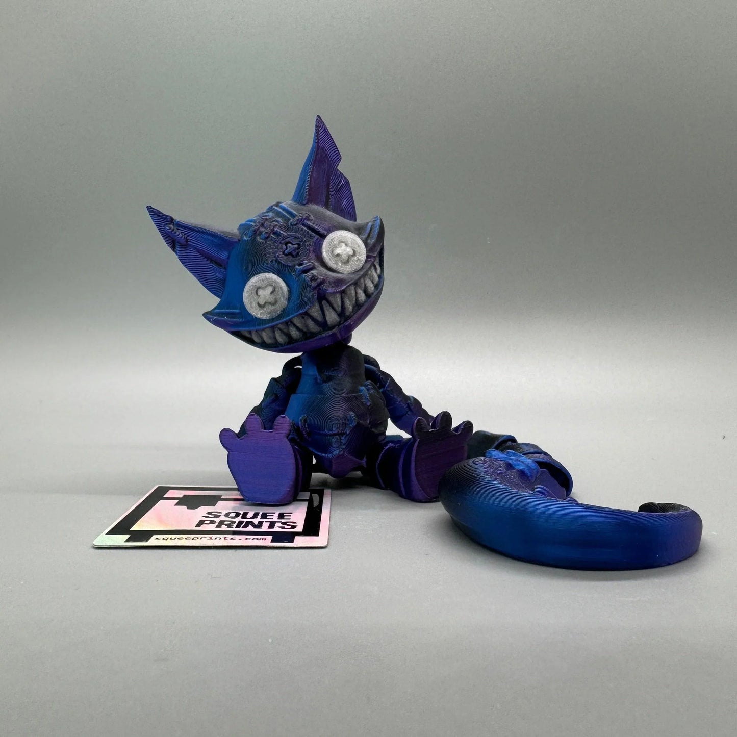 Creepy Cheshire Cat | Alice in Wonderland | Glow in the Dark - Squee Prints