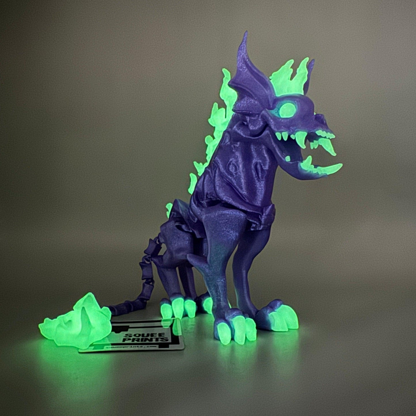 Hellhound | Glow in the Dark | Articulated | Fidget - Squee Prints