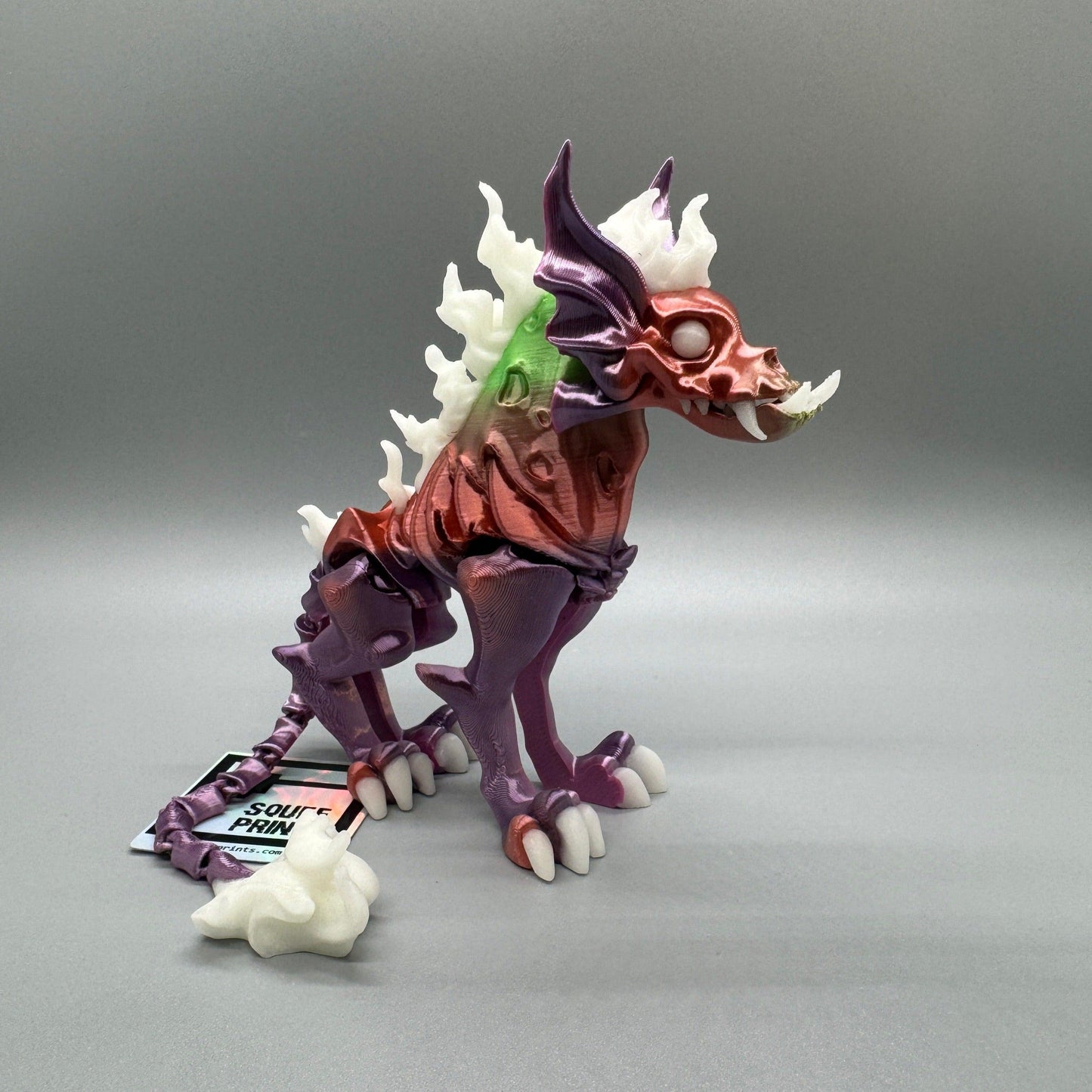 Hellhound | Glow in the Dark | Articulated | Fidget - Squee Prints