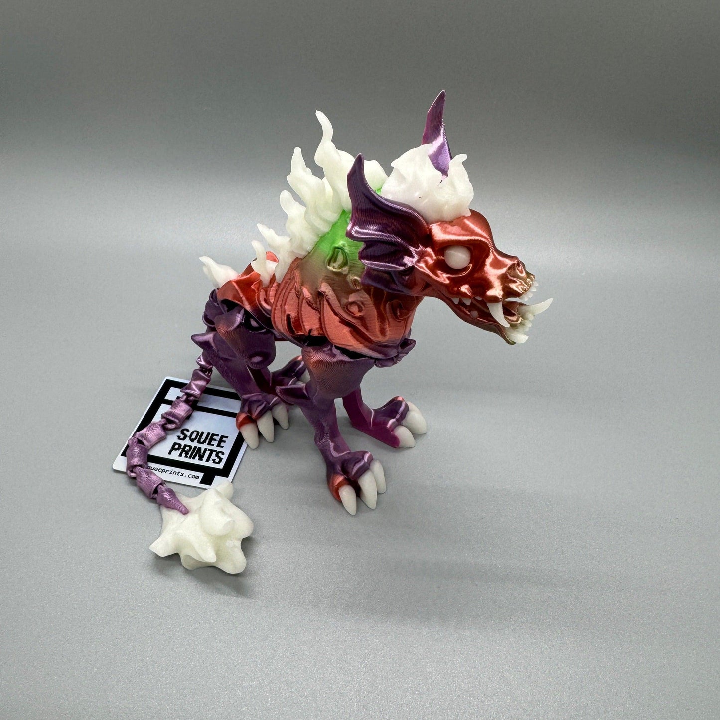 Hellhound | Glow in the Dark | Articulated | Fidget - Squee Prints