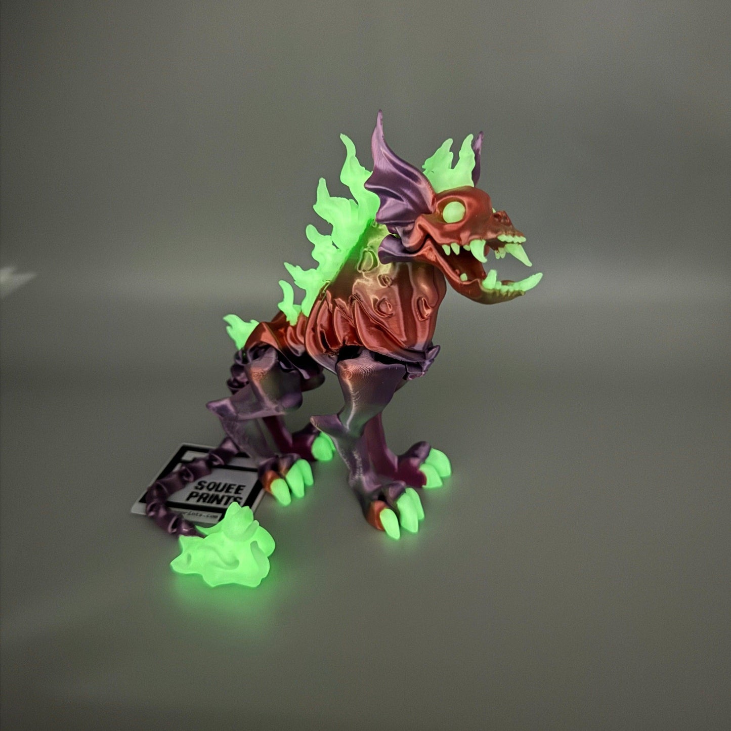 Hellhound | Glow in the Dark | Articulated | Fidget - Squee Prints