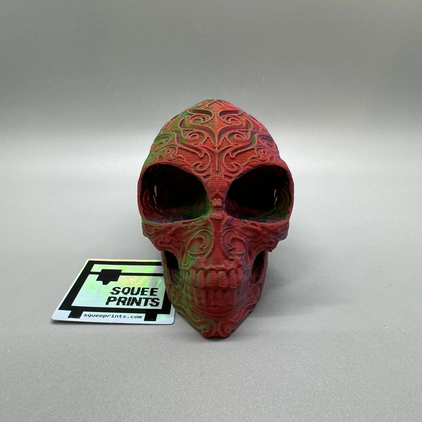 Alien Skull Deluxe | 3D Printed | Extraterrestrial - Squee Prints