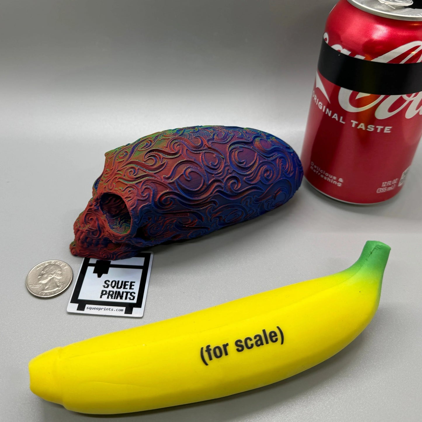Alien Skull Deluxe | 3D Printed | Extraterrestrial - Squee Prints