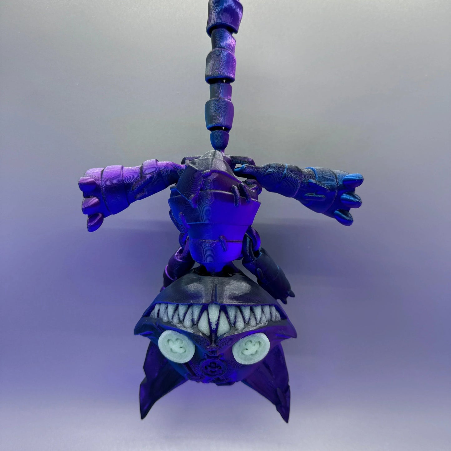 Creepy Cheshire Cat | Alice in Wonderland | Glow in the Dark | 13 Inches - Squee Prints