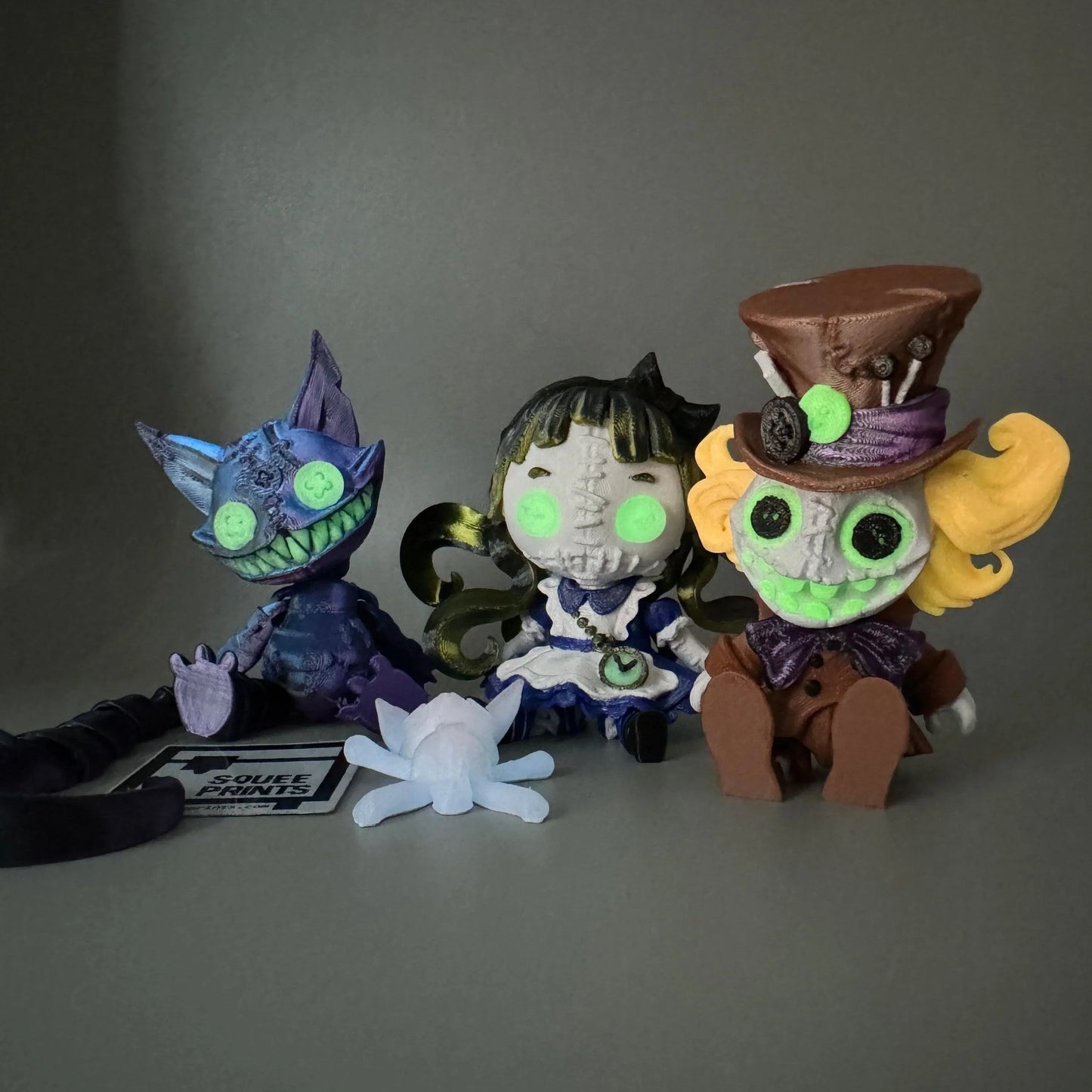 Mad Hatter | Alice in Wonderland | Glow in the Dark - Squee Prints