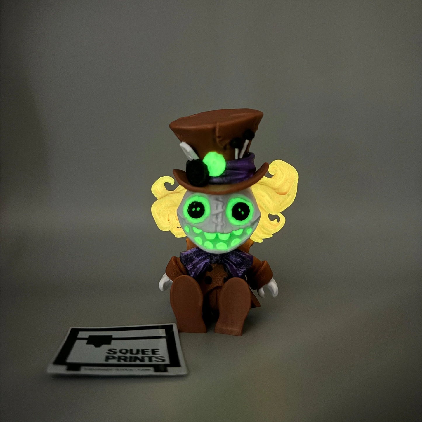 Mad Hatter | Alice in Wonderland | Glow in the Dark - Squee Prints