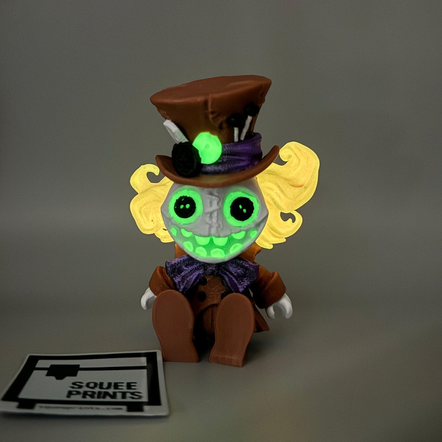 Mad Hatter | Alice in Wonderland | Glow in the Dark - Squee Prints