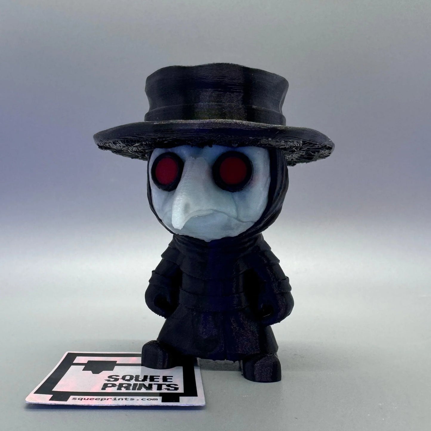 Plague Doctor | 3D Printed | Glow in the Dark - Squee Prints