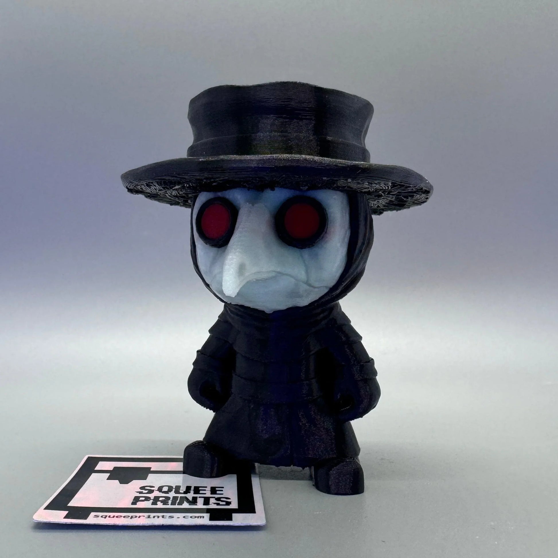 Plague Doctor | 3D Printed | Glow in the Dark - Squee Prints