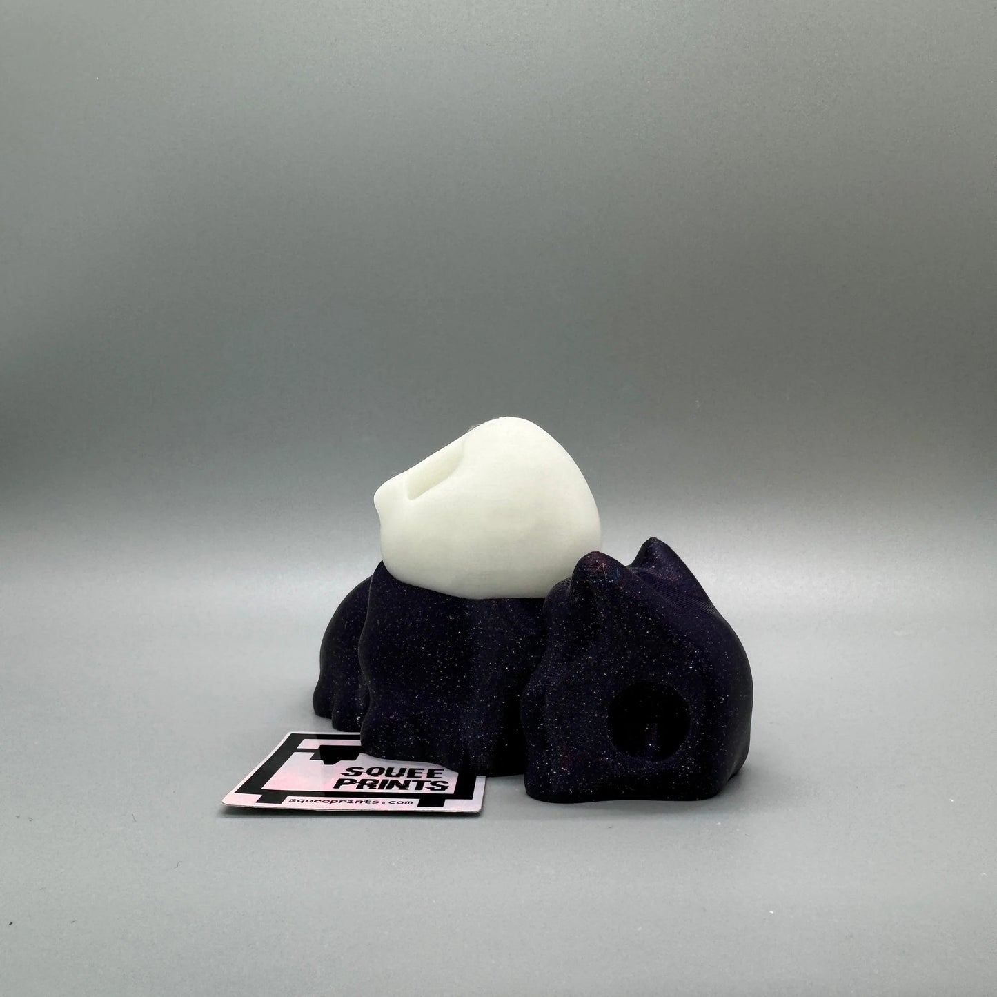 Flexi Snail with Skull Shell | Glow in the Dark - Squee Prints