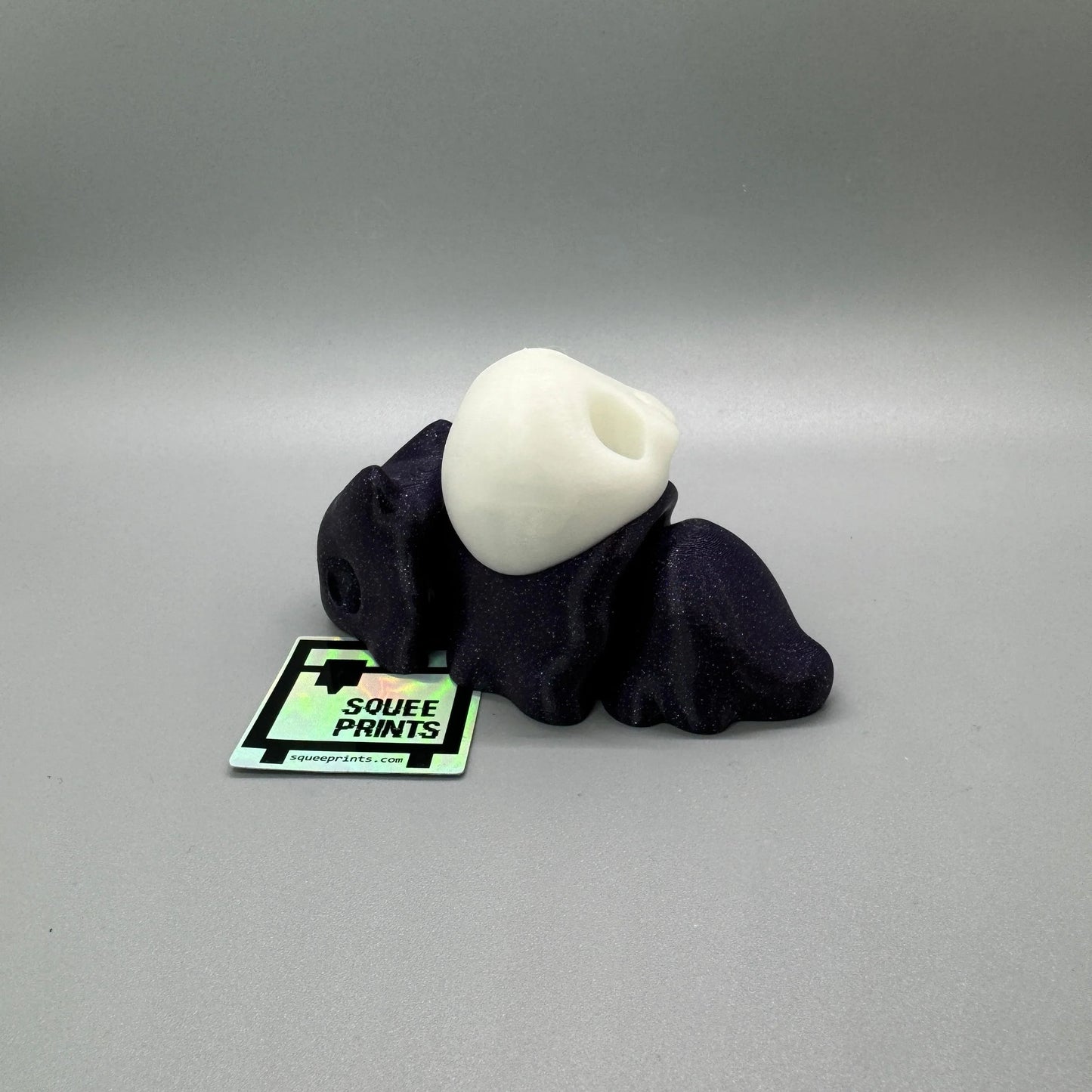 Flexi Snail with Skull Shell | Glow in the Dark - Squee Prints