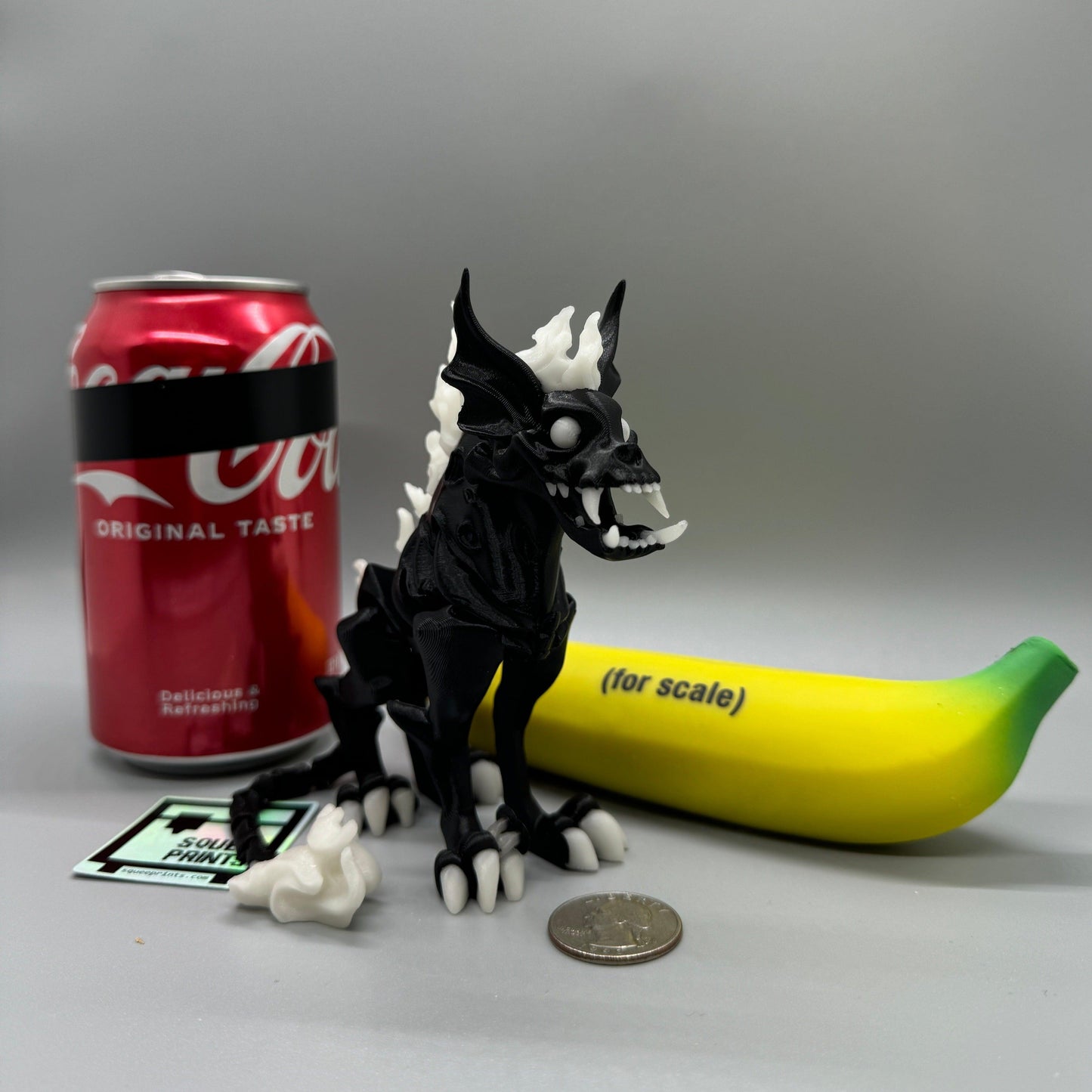 Hellhound | Glow in the Dark | Articulated | Fidget - Squee Prints