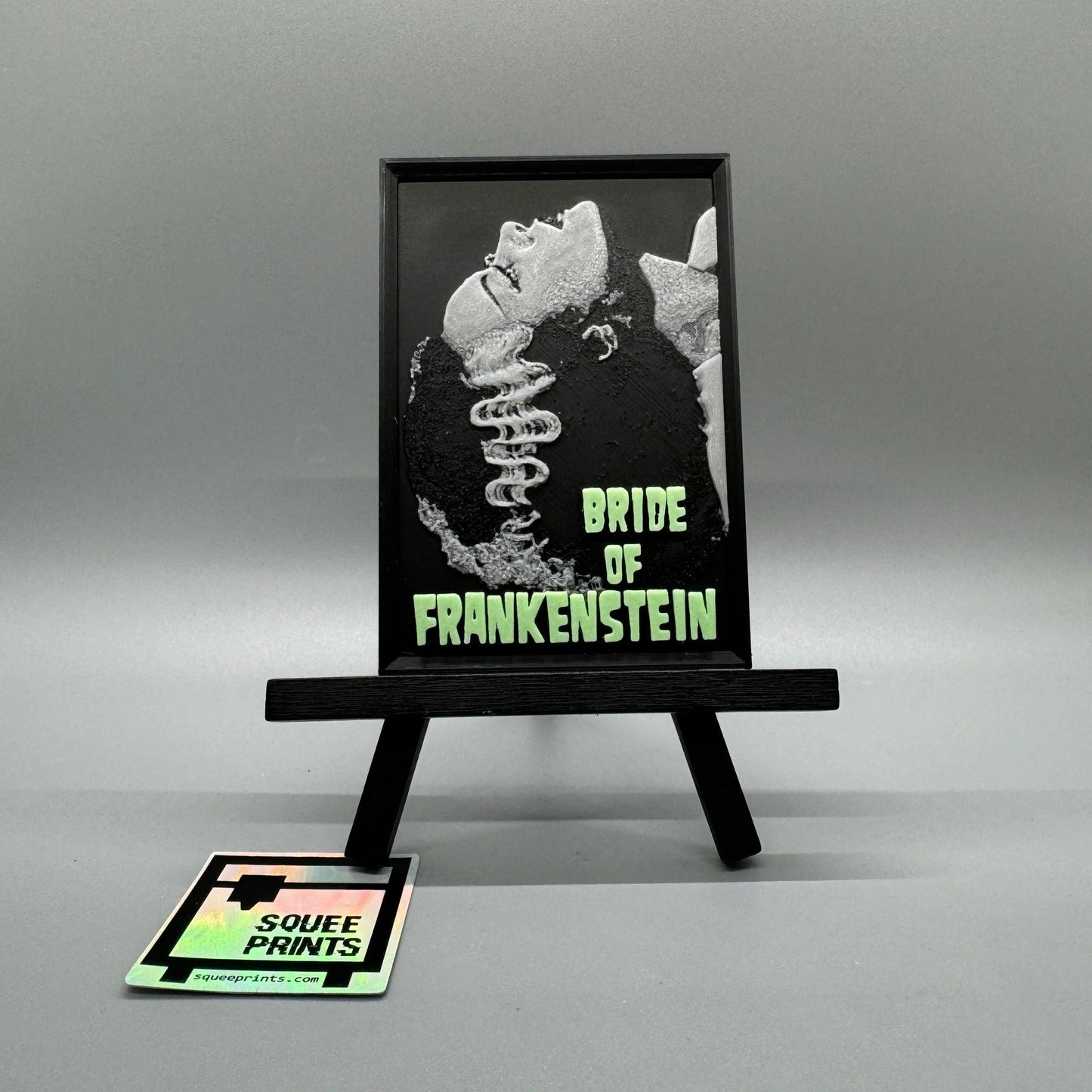 Bride of Frankenstein | Fridge Magnet | 3D Printed - Squee Prints