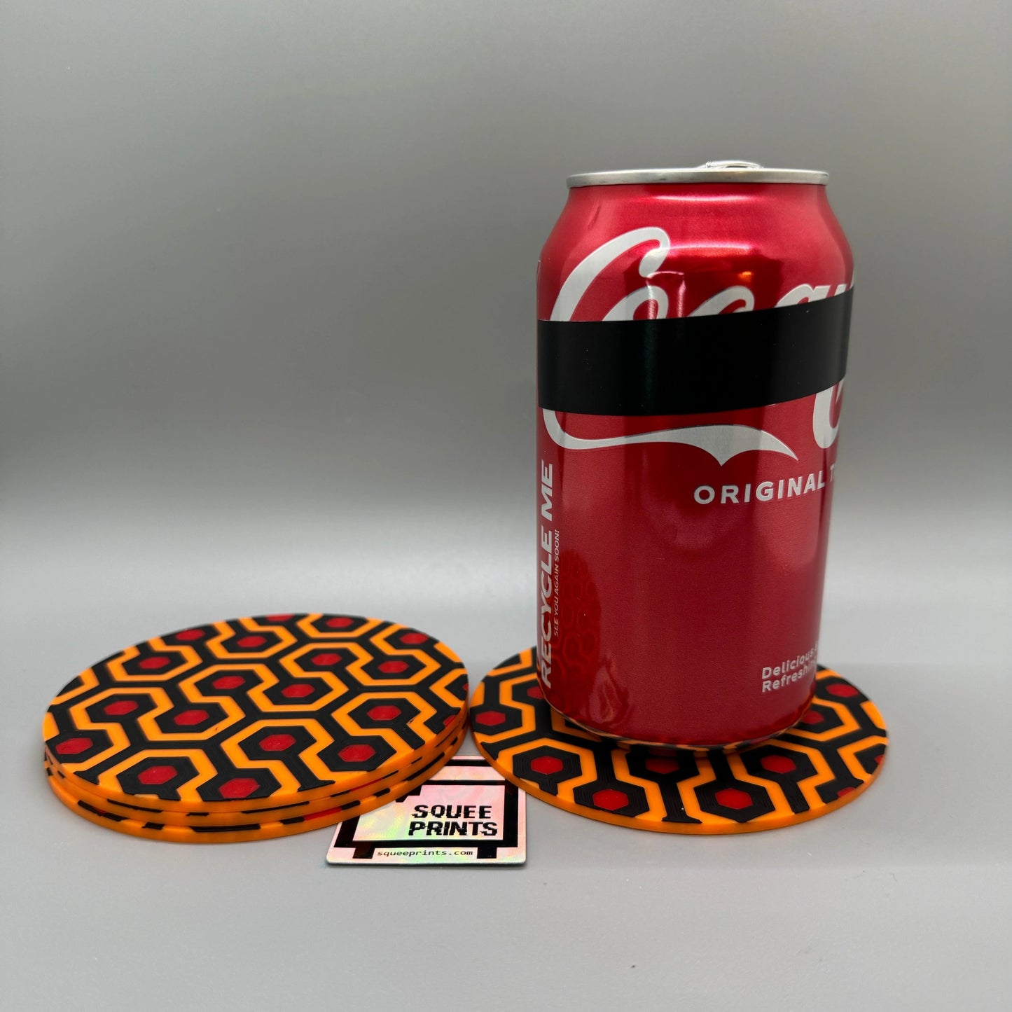 The Shining | Overlook Hotel | Coaster Set of 4 | 3D Printed - Squee Prints