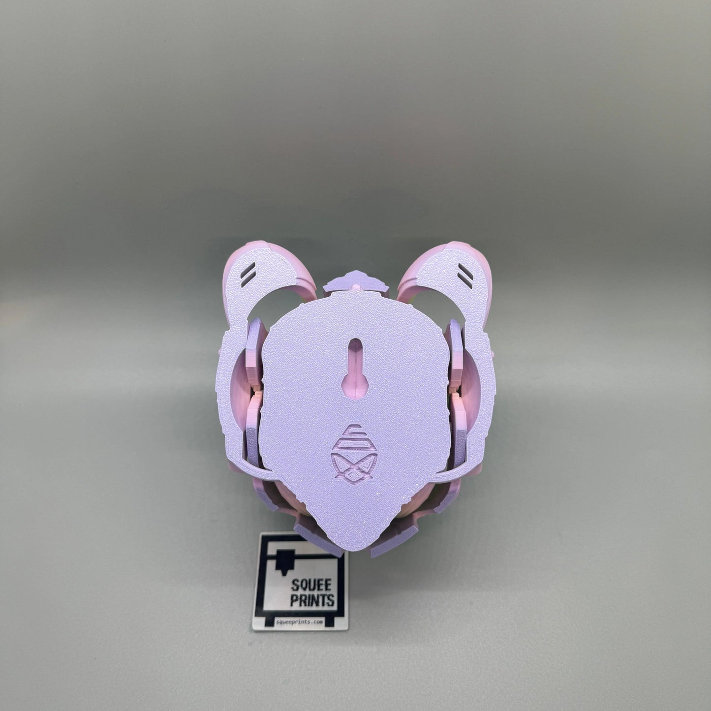 Cat Bot Droid | 3D Printed | Articulated Wall Mask - Squee Prints