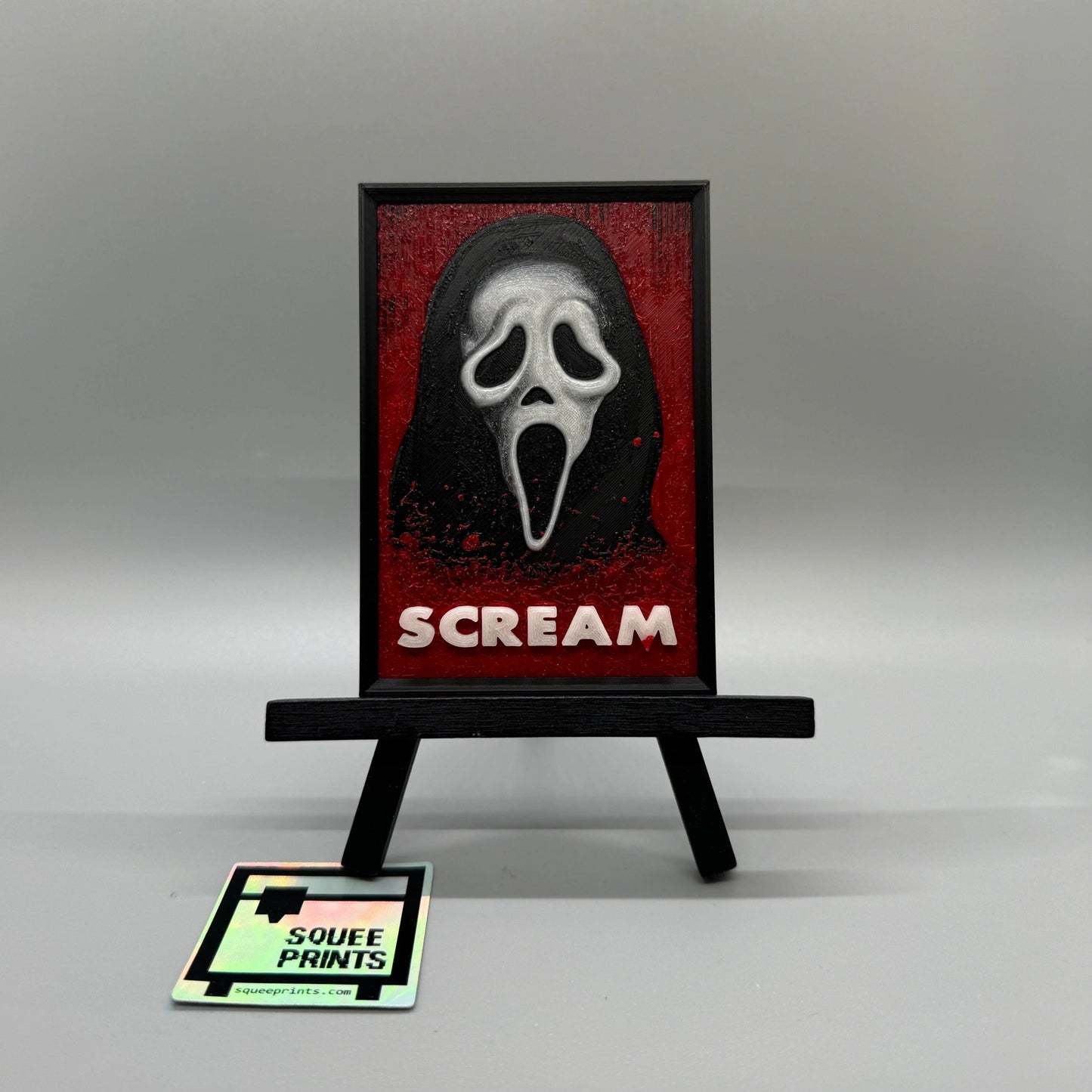 Scream | Fridge Magnet | 3D Printed - Squee Prints