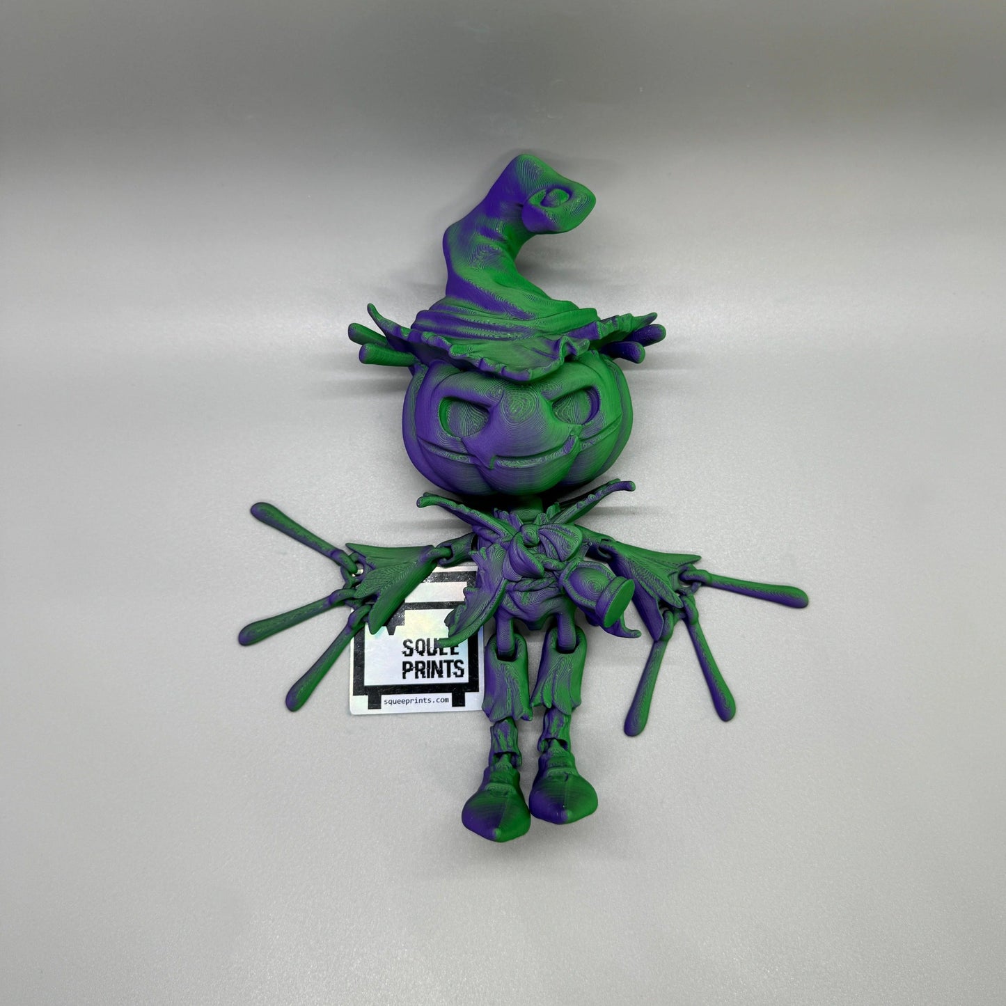 Pumpkin Jack Scarecrow | Articulated | 3D Print - Squee Prints