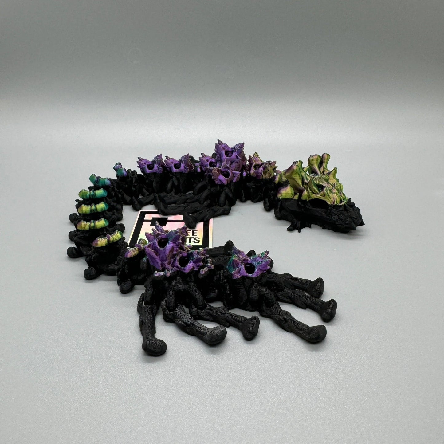 Gothic Lindworm | Bone Dragon - Squee Prints