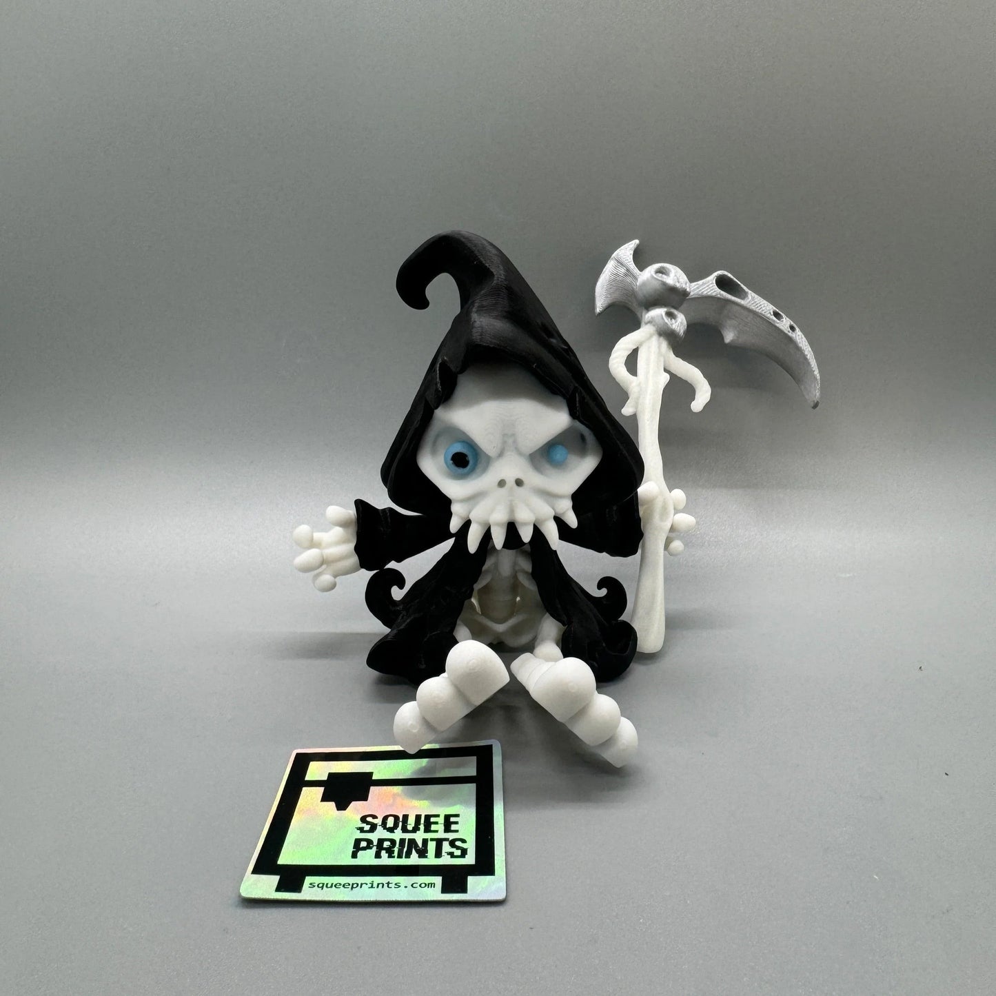 Grim Reaper | Articulated | Glow in the Dark - Squee Prints