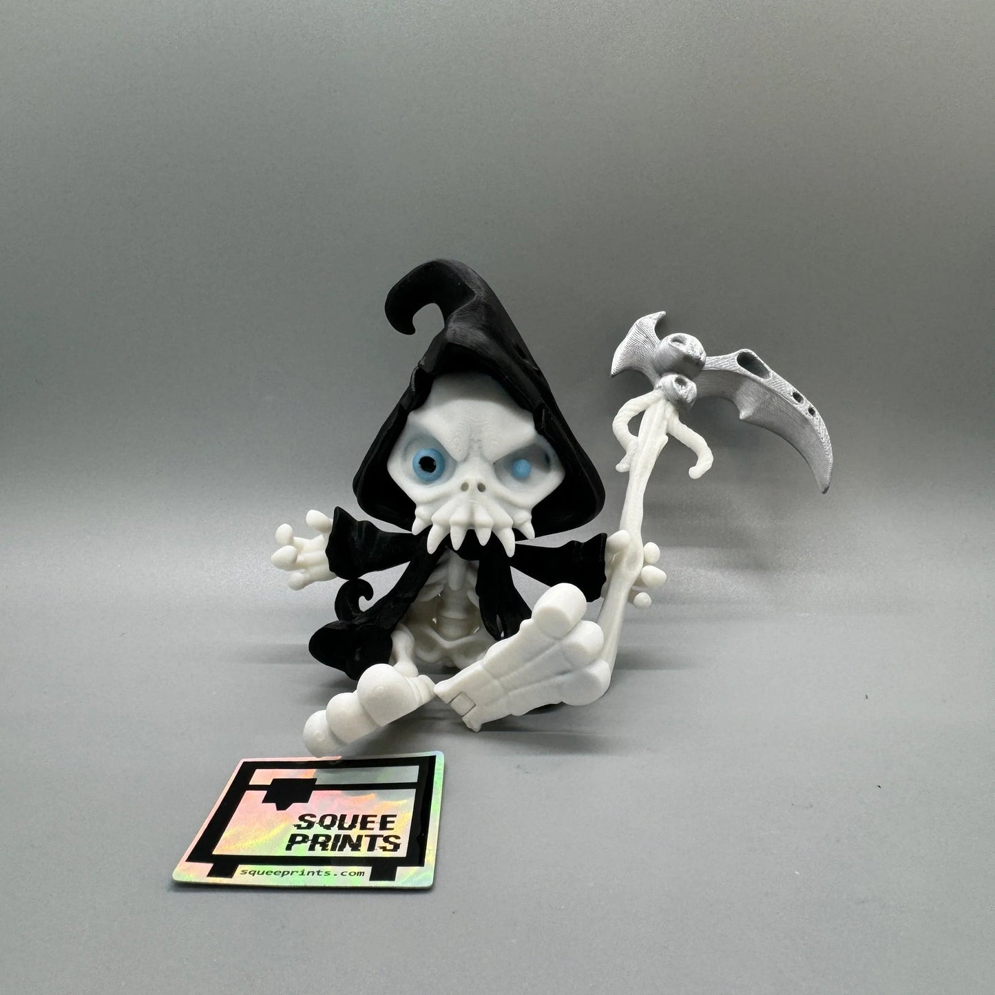 Grim Reaper | Articulated | Glow in the Dark - Squee Prints