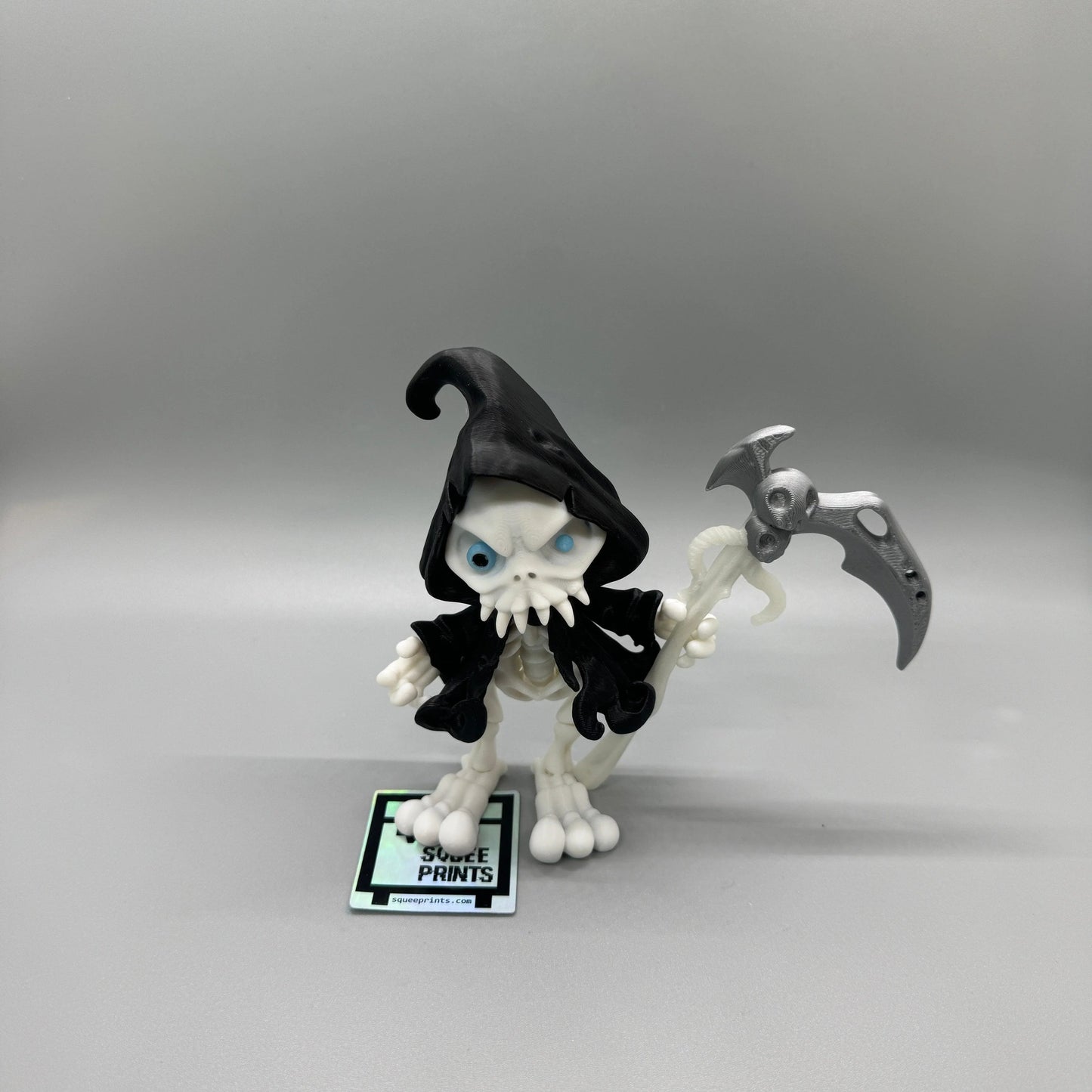 Grim Reaper | Articulated | Glow in the Dark - Squee Prints