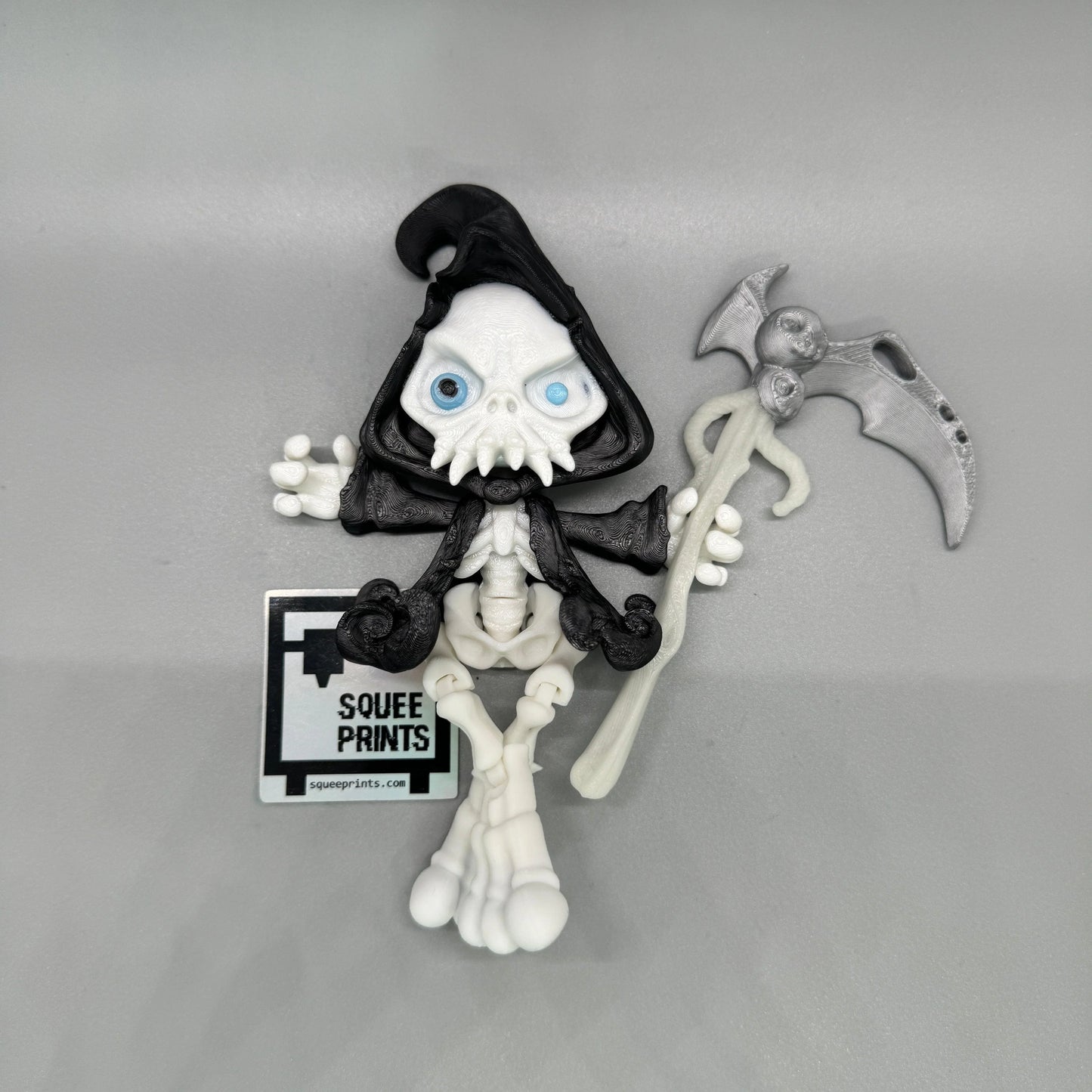 Grim Reaper | Articulated | Glow in the Dark - Squee Prints