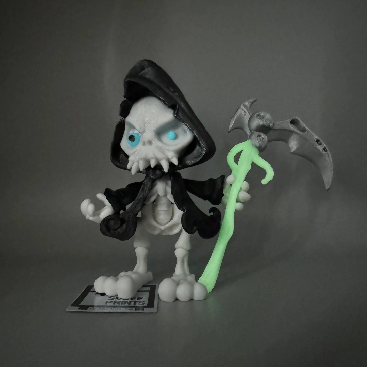 Grim Reaper | Articulated | Glow in the Dark - Squee Prints