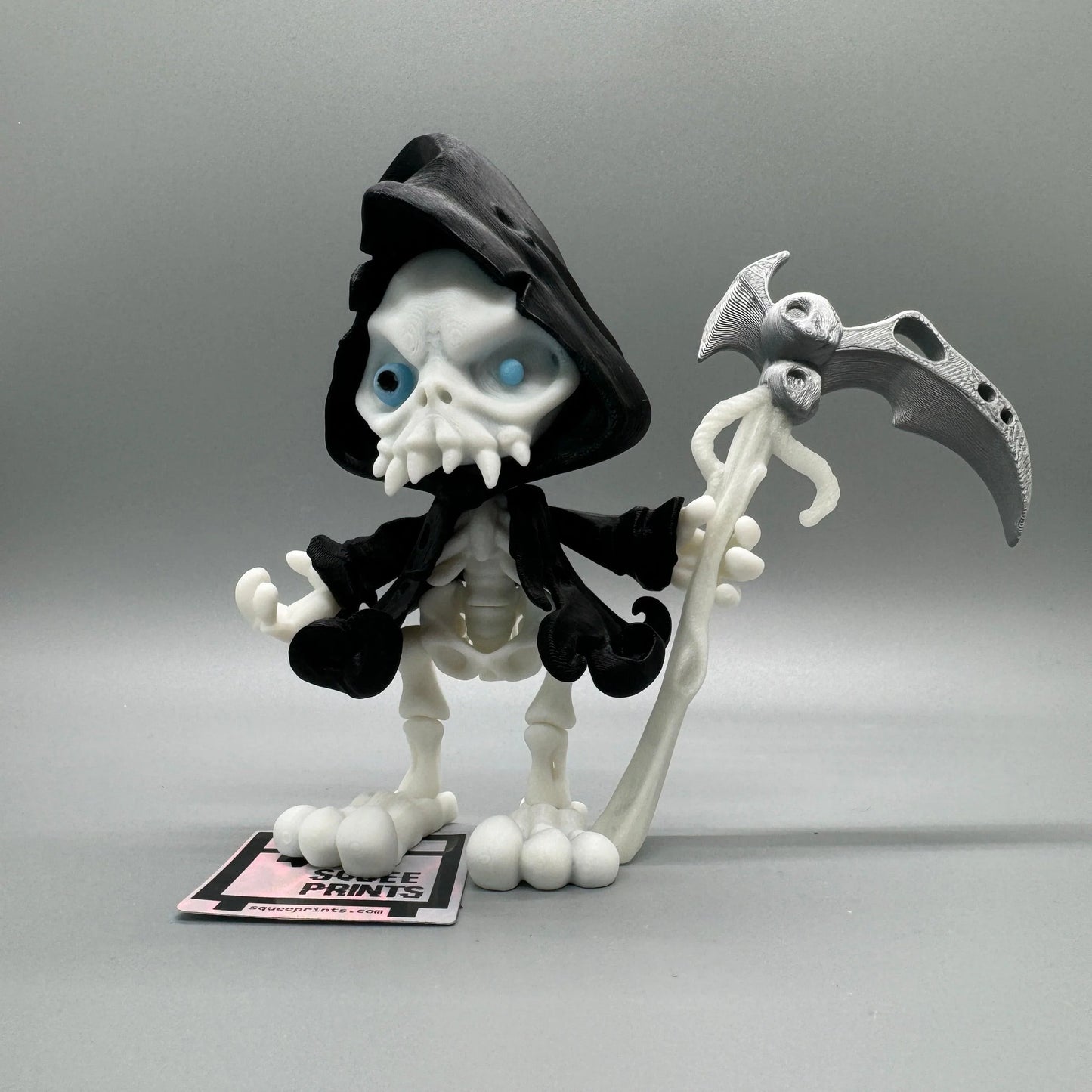 Grim Reaper | Articulated | Glow in the Dark - Squee Prints