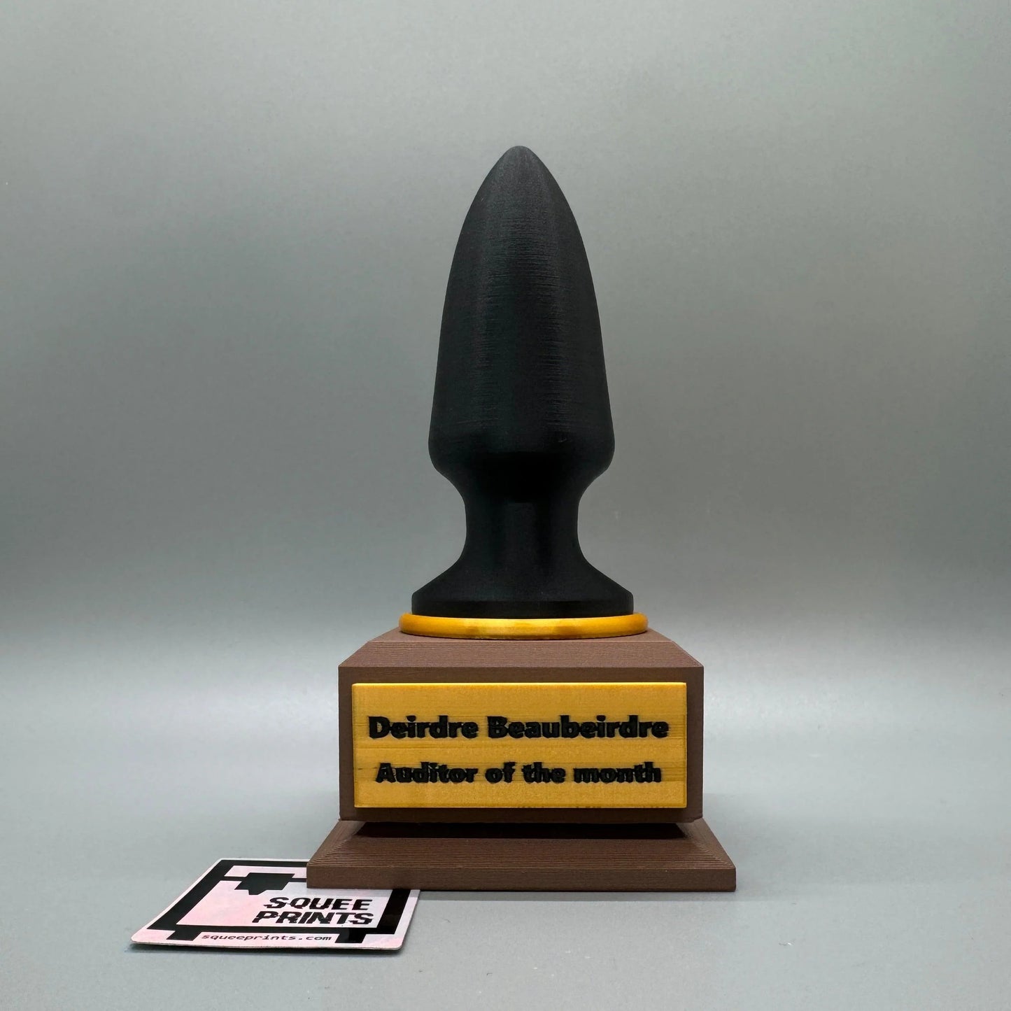 Everything Everywhere All at Once Trophy | Auditor of the Month | Customizable - Squee Prints