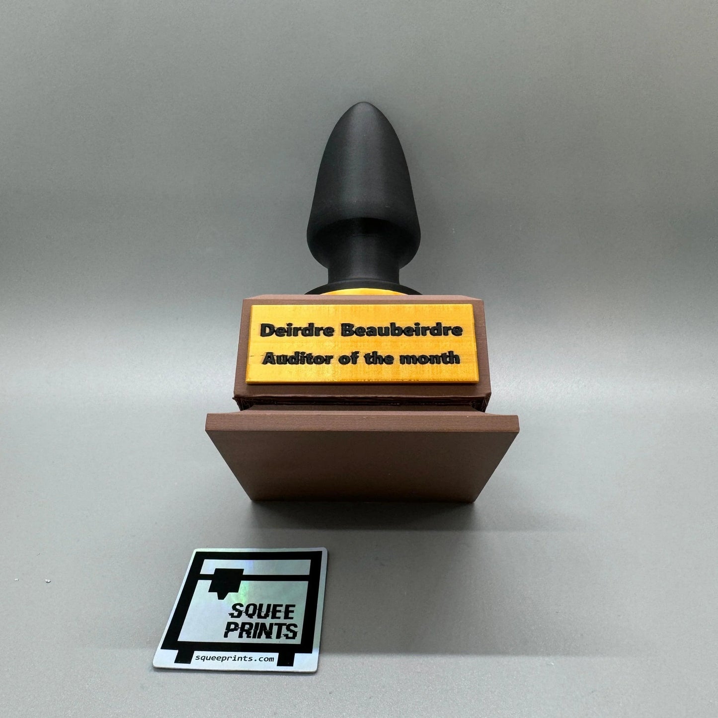 Everything Everywhere All at Once Trophy | Auditor of the Month | Customizable - Squee Prints