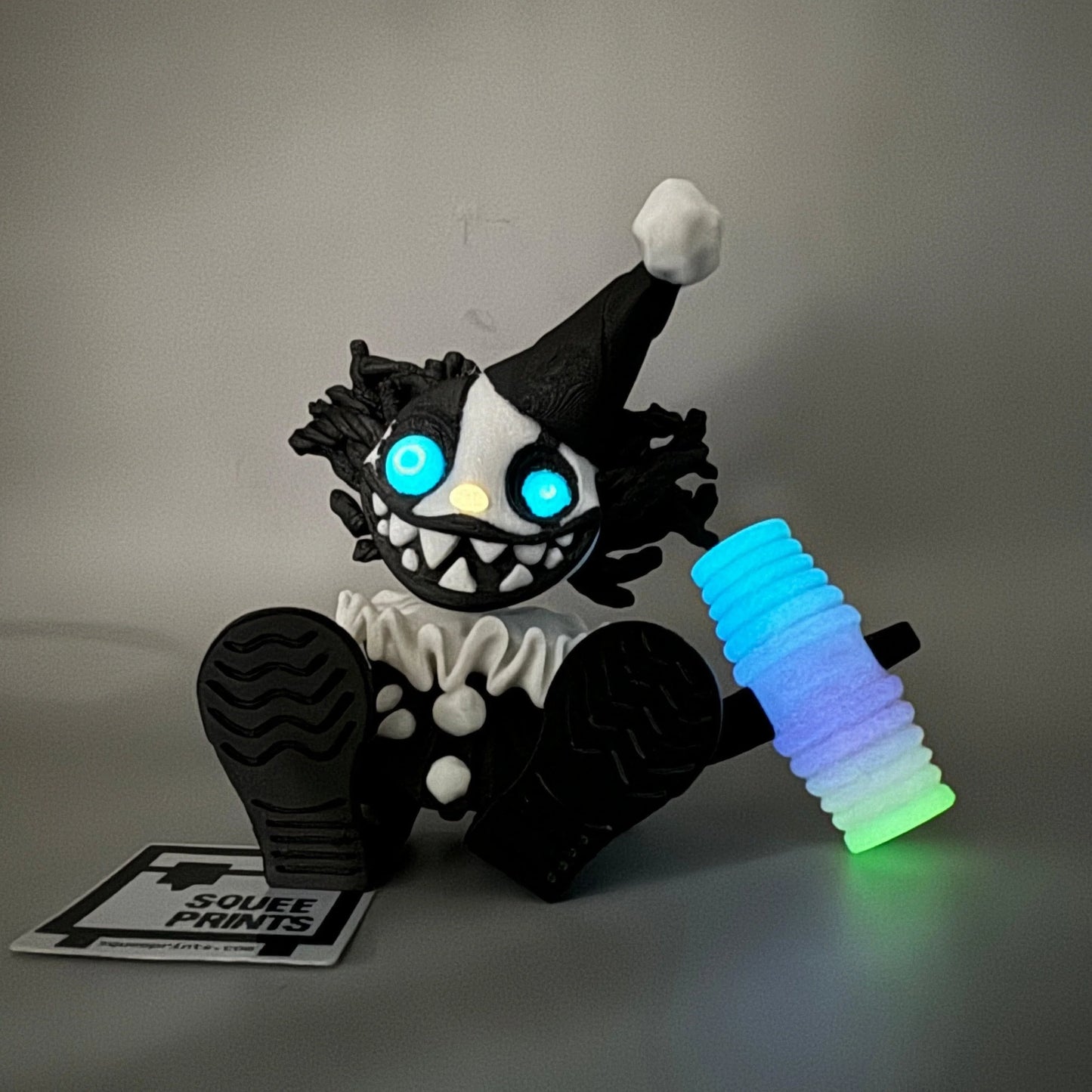 Evil Clown | Glow In the Dark | 3D Printed - Squee Prints