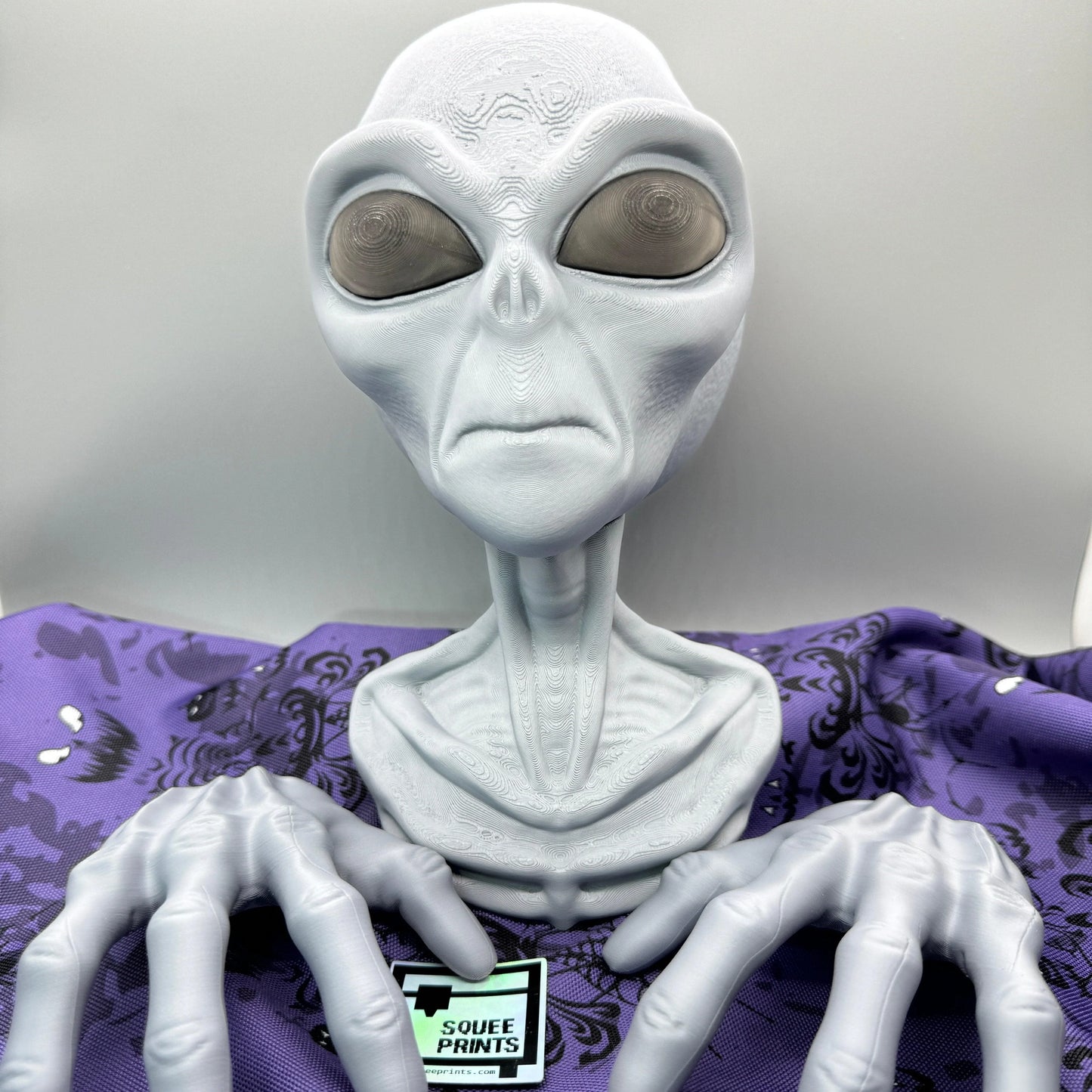 Alien | Wall Buster | Wall Art | 3D Printed - Squee Prints
