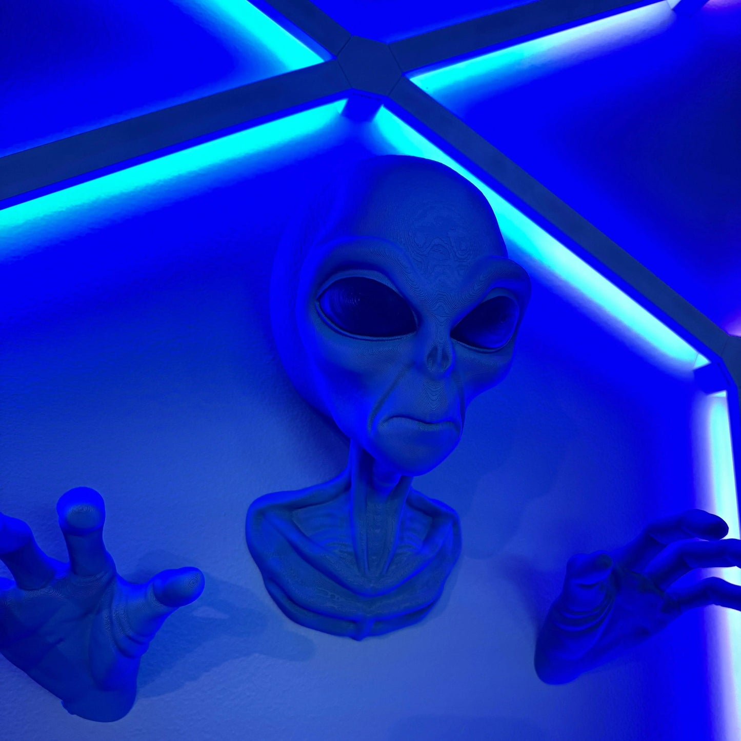 Alien | Wall Buster | Wall Art | 3D Printed - Squee Prints