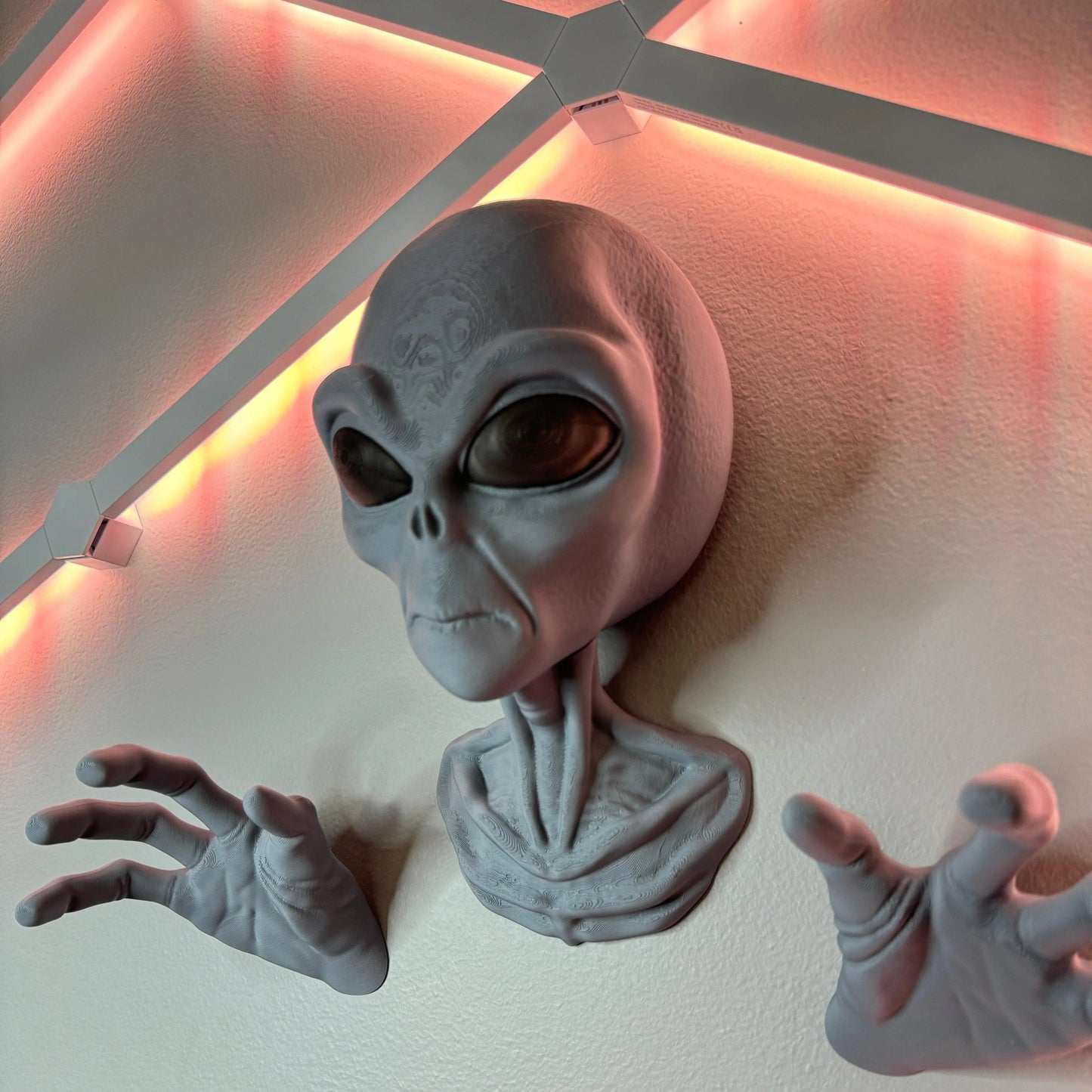 Alien | Wall Buster | Wall Art | 3D Printed - Squee Prints
