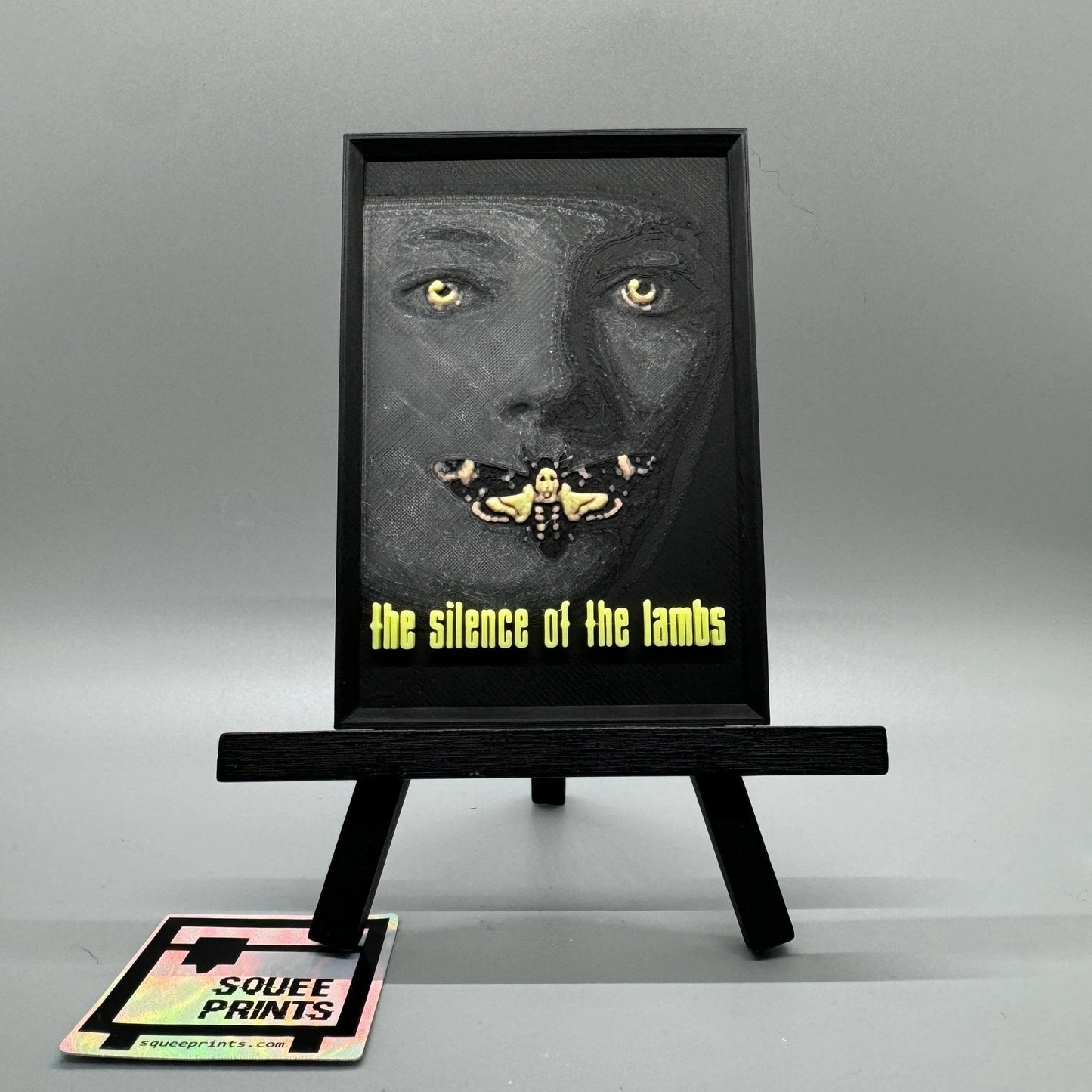 The Silence of the Lambs | Fridge Magnet | 3D Printed - Squee Prints