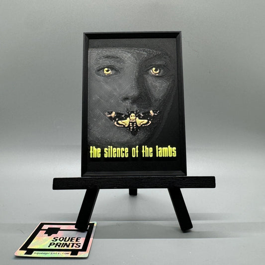 The Silence of the Lambs | Fridge Magnet | 3D Printed - Squee Prints