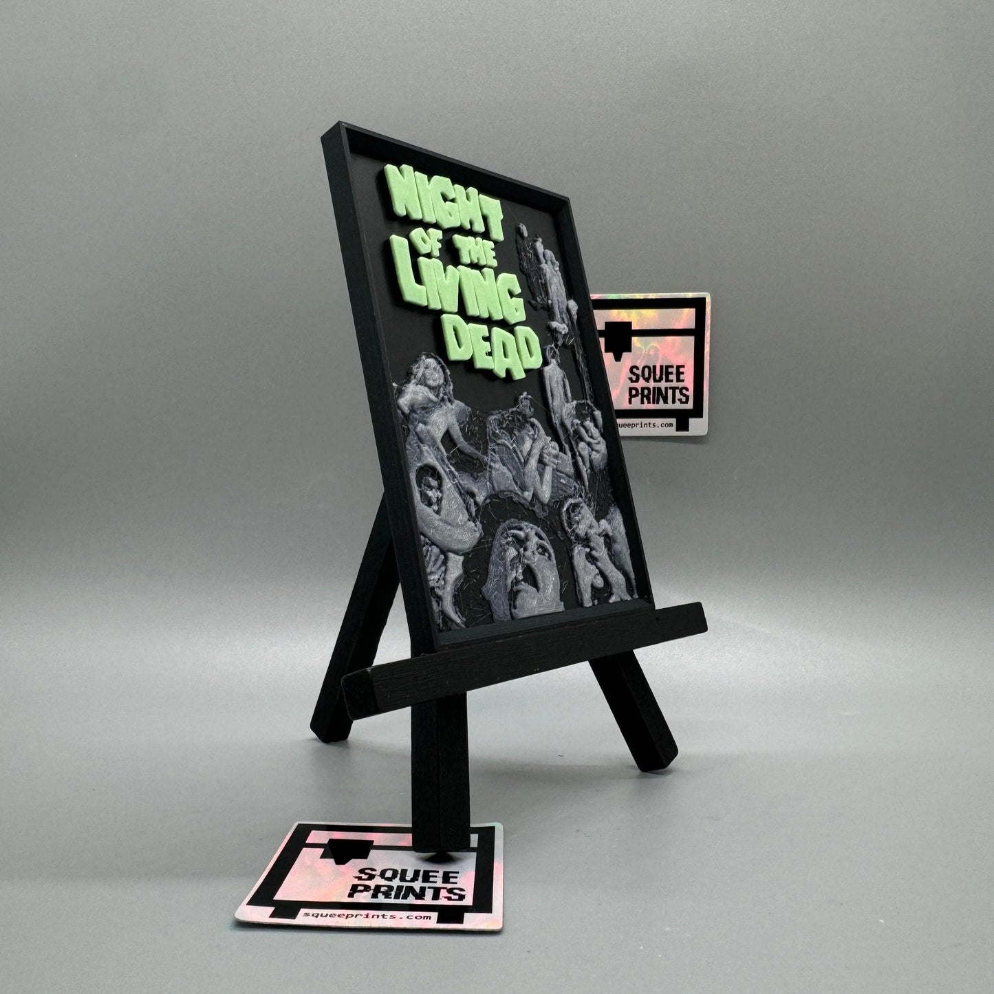 Night of the Living Dead | Fridge Magnet | 3D Printed - Squee Prints