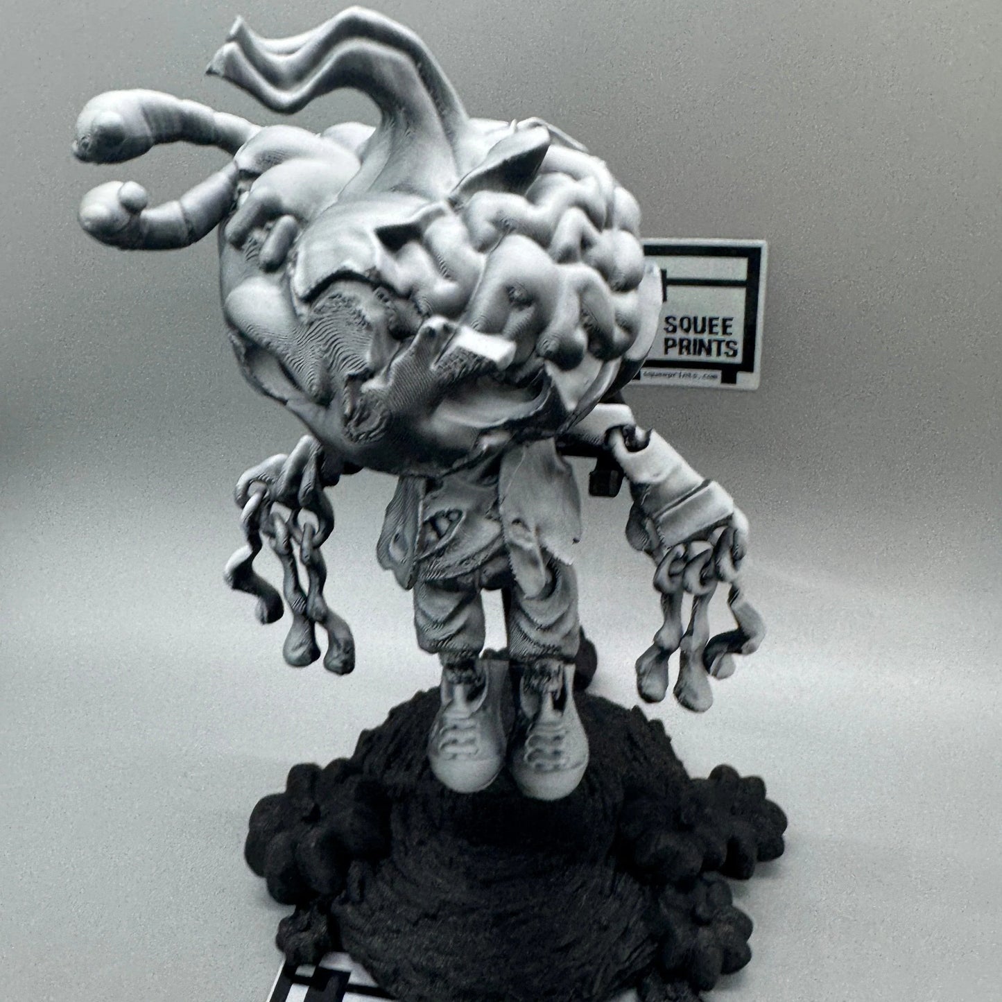 Zombie Pumpkin Jack Scarecrow | Articulated | 3D Printed - Squee Prints