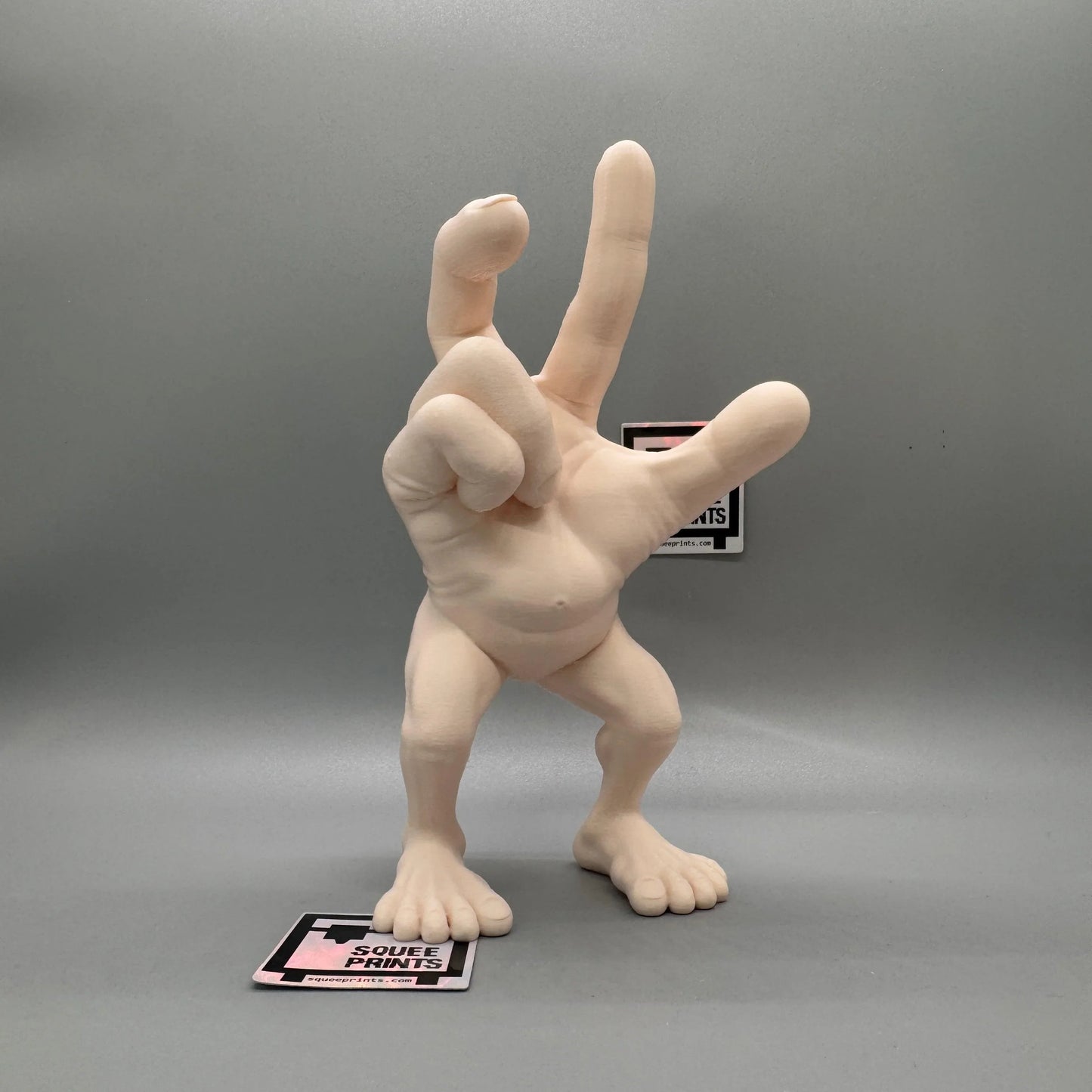 Disturbingly Realistic Hand Monster Figure | Body Horror | Fingers with Legs - Squee Prints