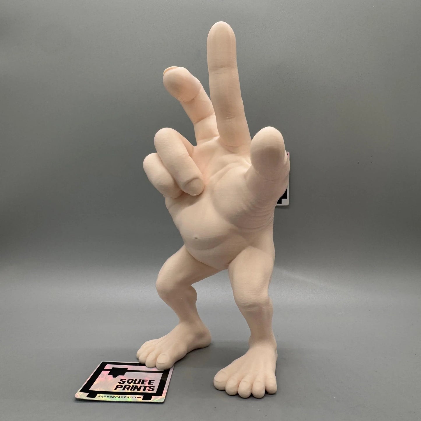 Disturbingly Realistic Hand Monster Figure | Body Horror | Fingers with Legs - Squee Prints