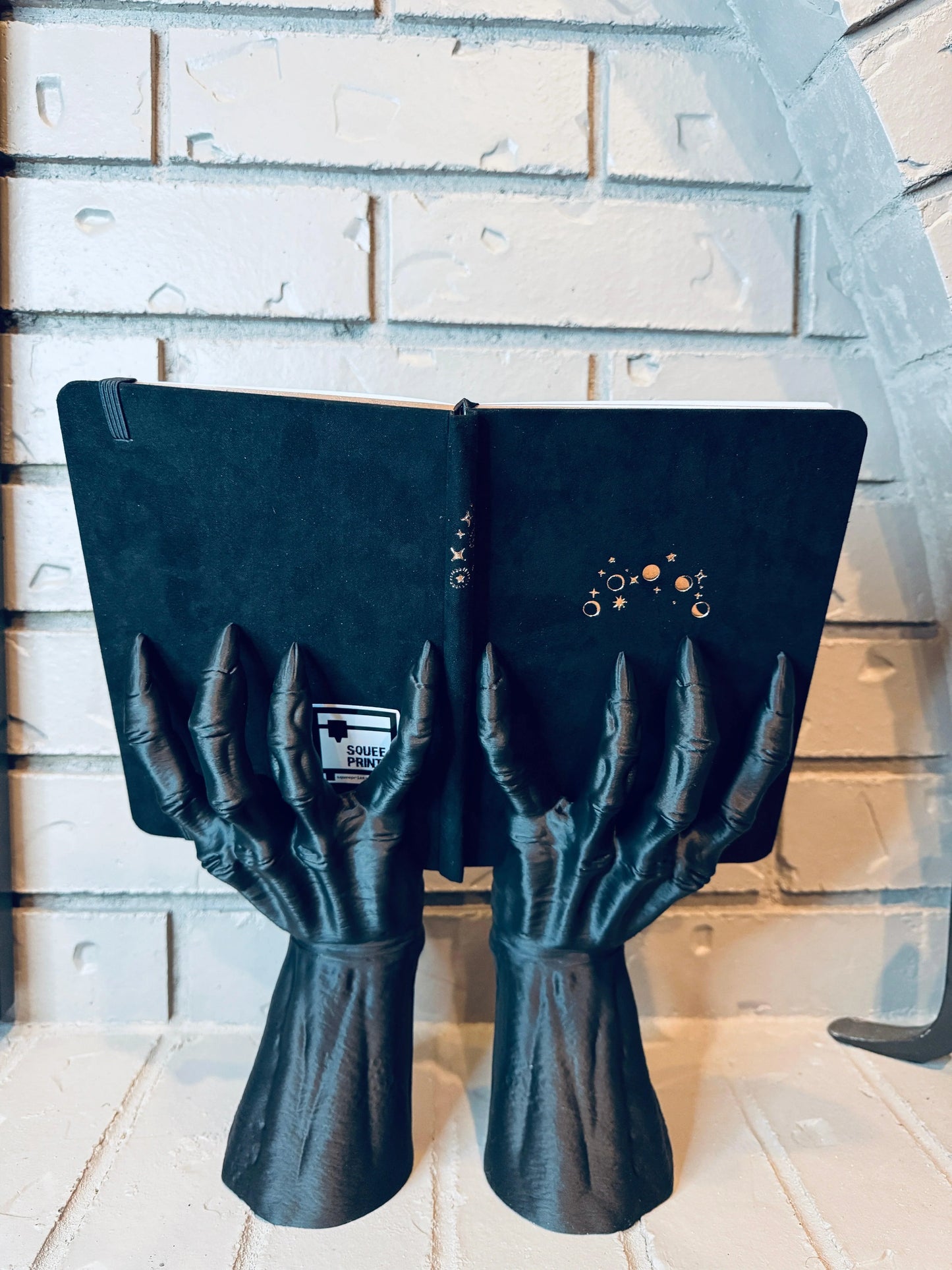 Demon Hand | Book Stand | Book Holder | Gothic Decor - Squee Prints