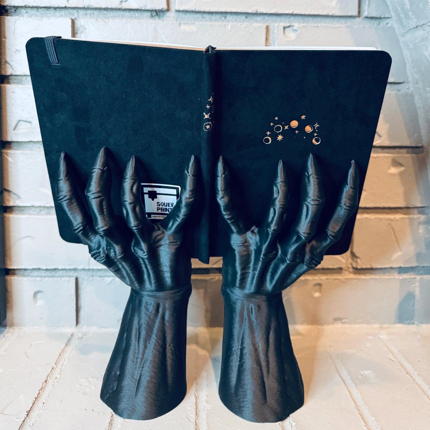 Demon Hand | Book Stand | Book Holder | Gothic Decor - Squee Prints