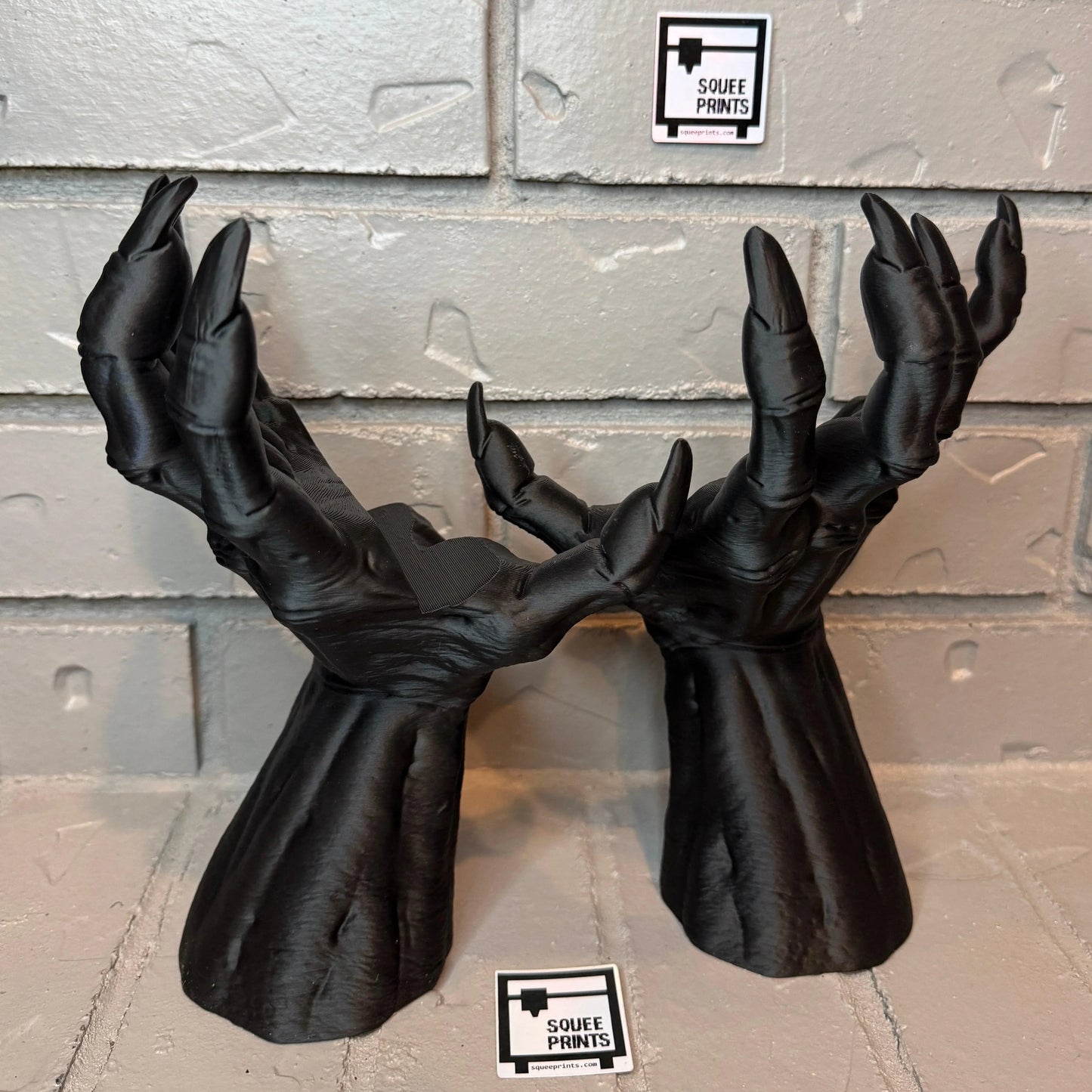 Demon Hand | Book Stand | Book Holder | Gothic Decor - Squee Prints