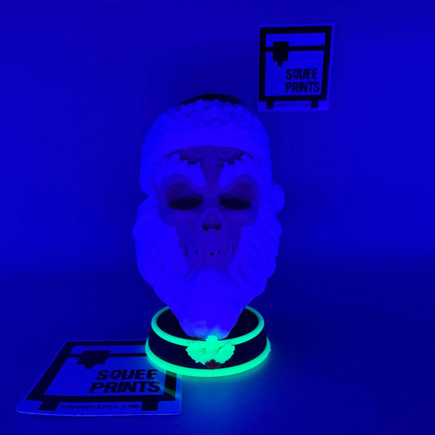 Creepmas | Santa Claus Skull - Squee Prints